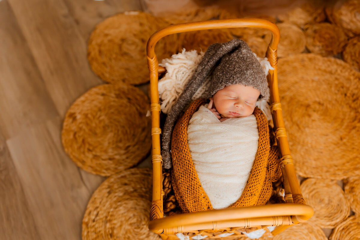 Lifestyle Newborn session at Wild Oak Studio | Burleson, TX Newborn Photographer