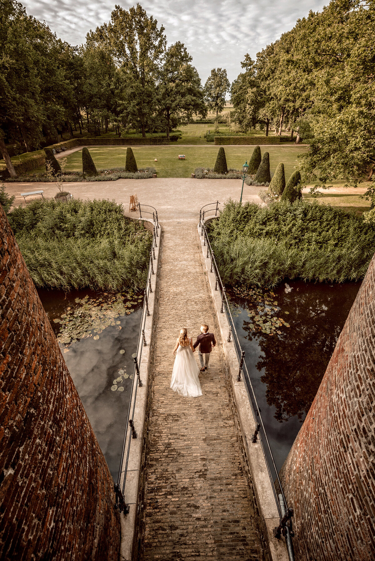 bruidsfotografie kasteel Dussen