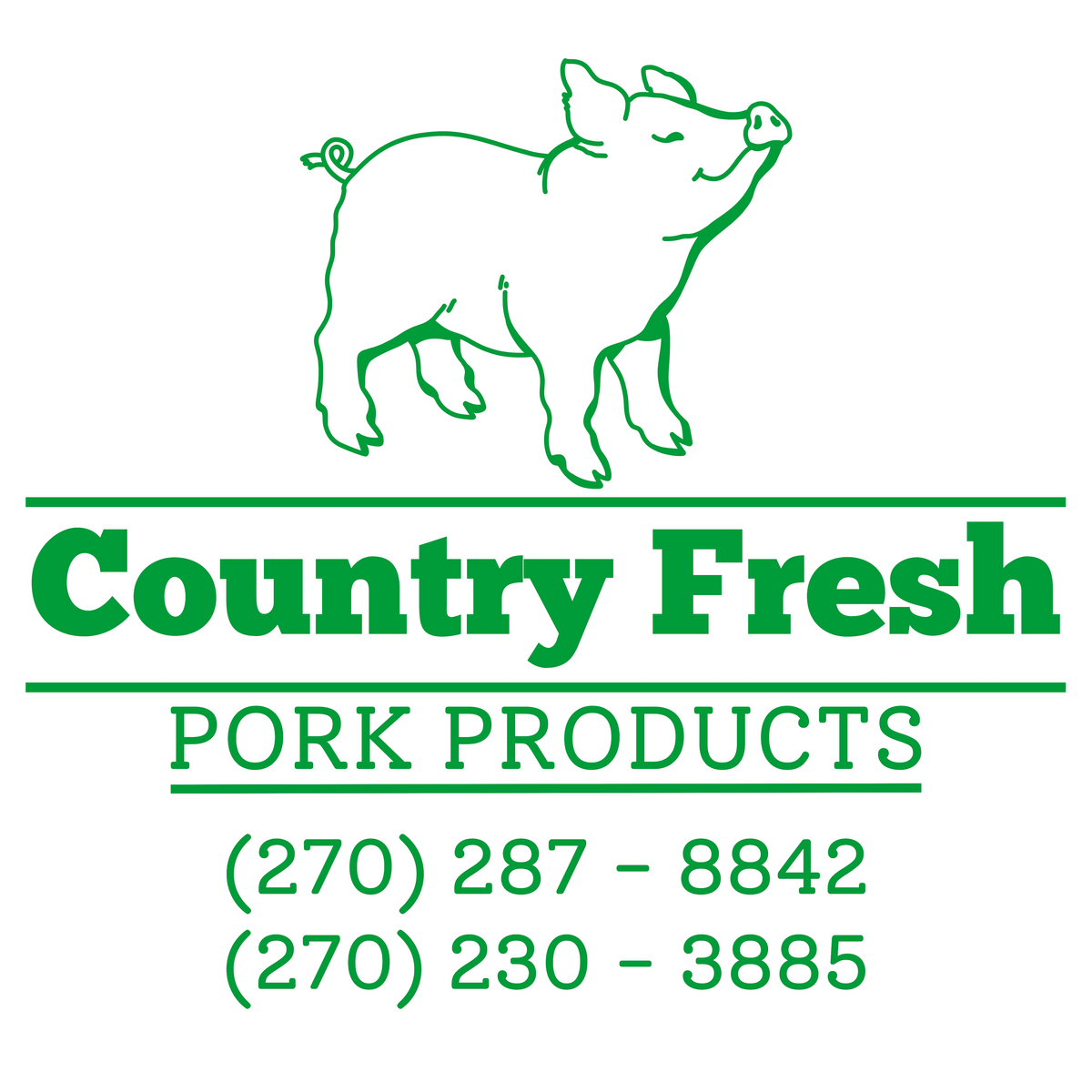 Country Fresh Pork Products Logo