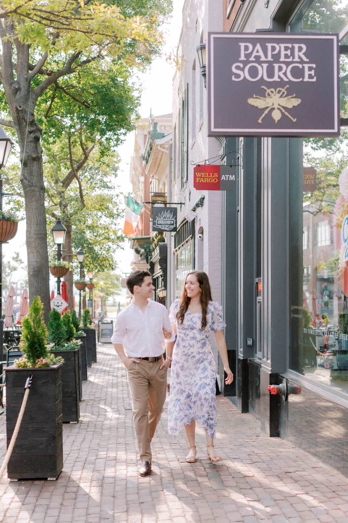 Old Town Alexandria Engagement Session - Katie Annie Photography-5188