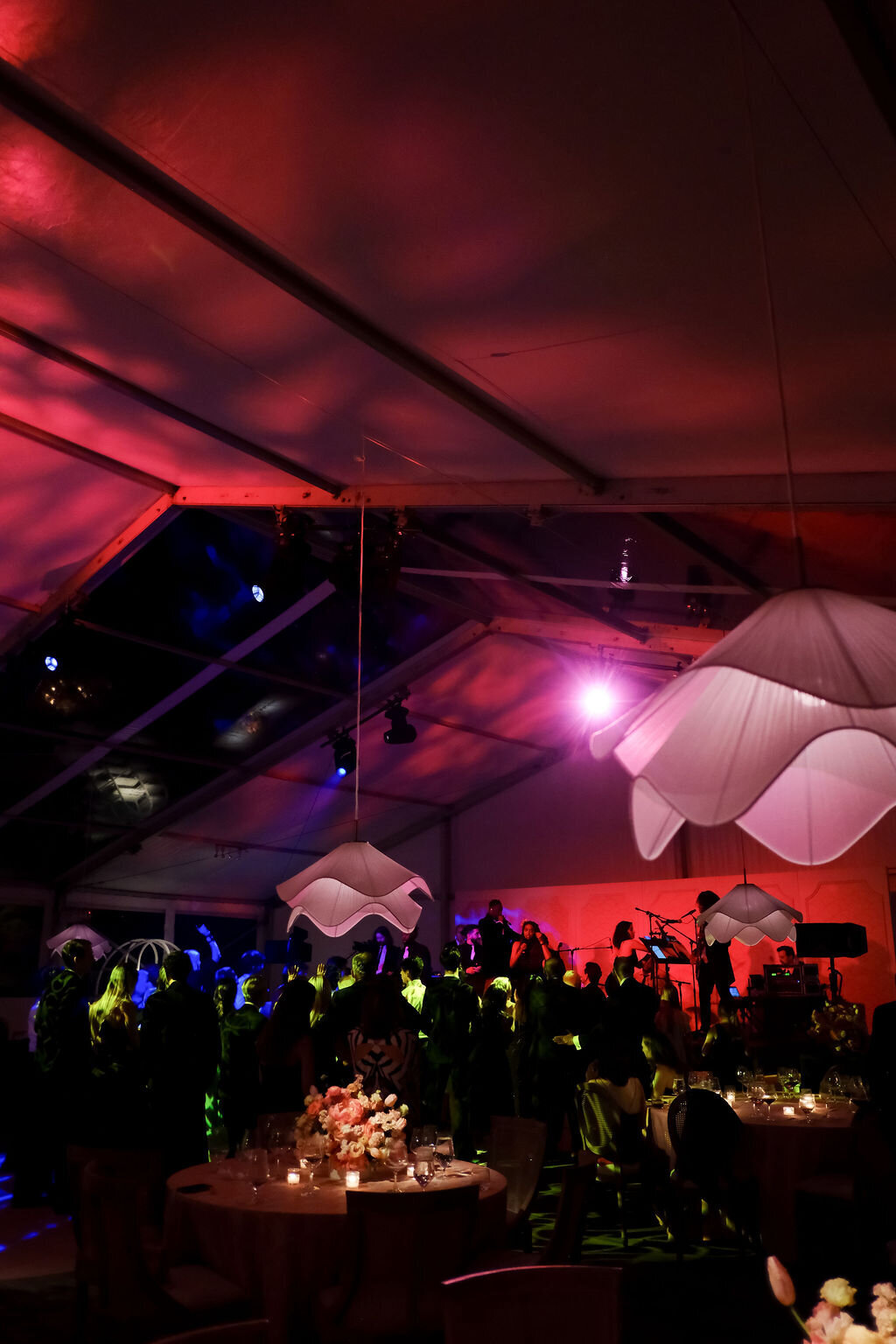 dancing tent