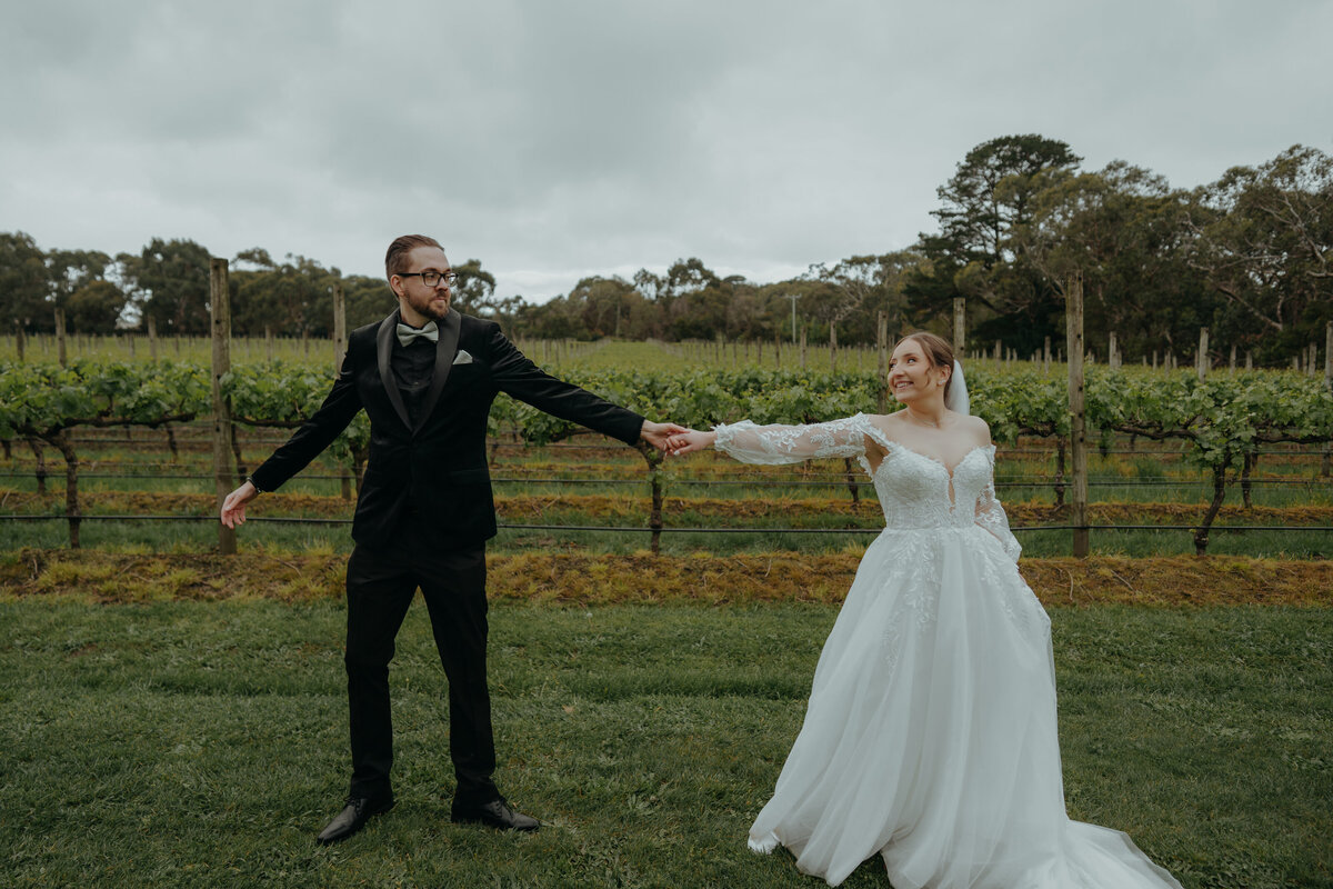 The wedding by Balnarring Wedding photographer Jake Grinde