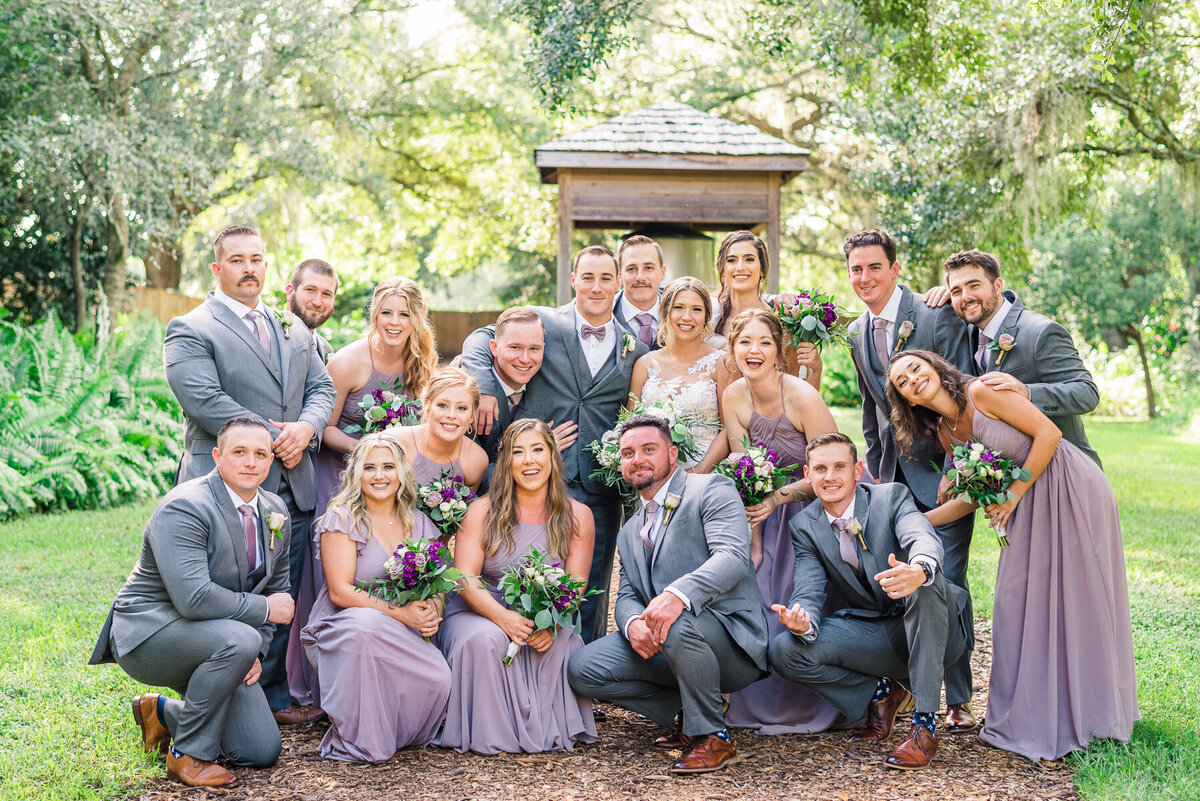 Nicholette & Kyle Cross Creek Ranch Wedding Bridal Party | Lisa Marshall Photography