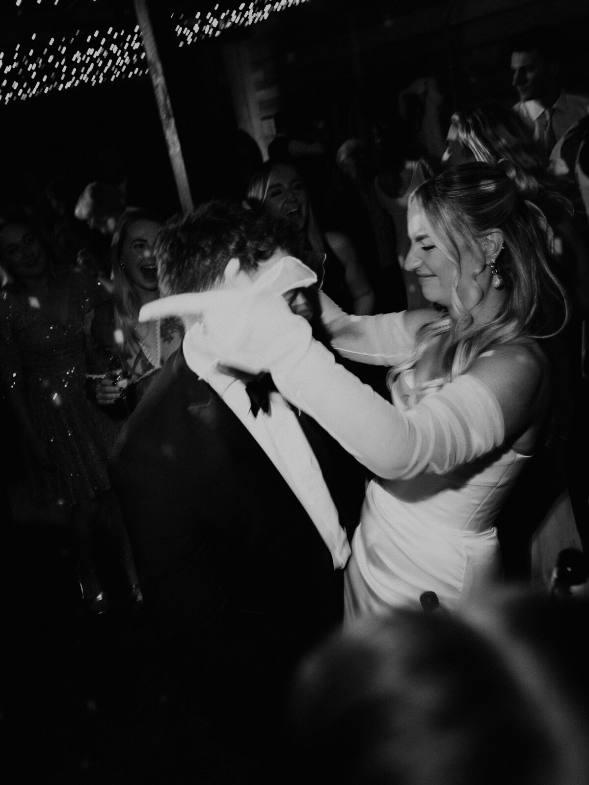 Bride and Groom's first dance at their wedding at The Shack Revolution.