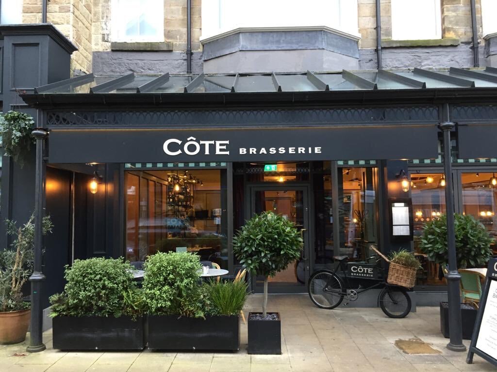 Cote Brasserie External Signage