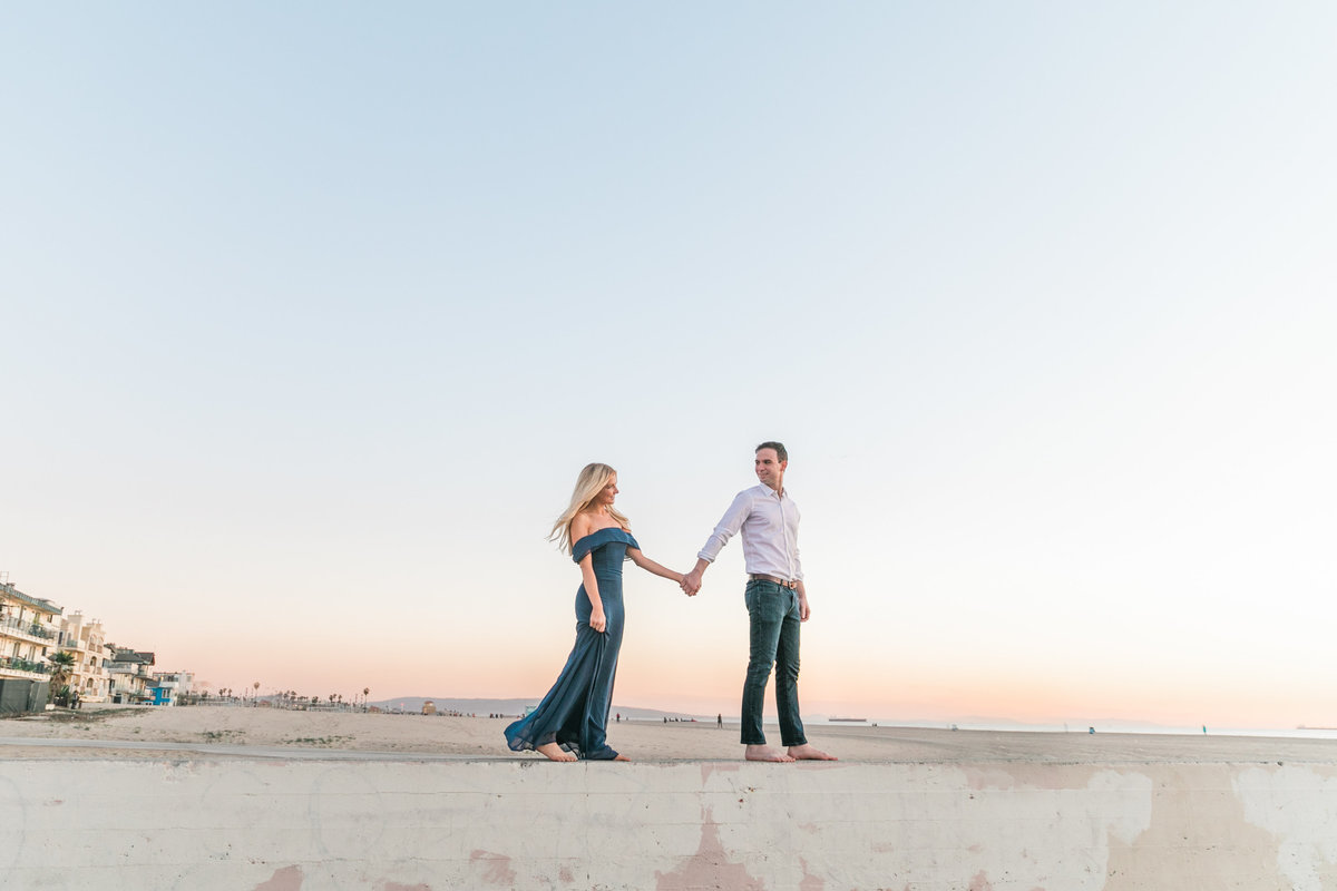 Venice Canal Beach Engagement Session_Valorie Darling Photography-7078
