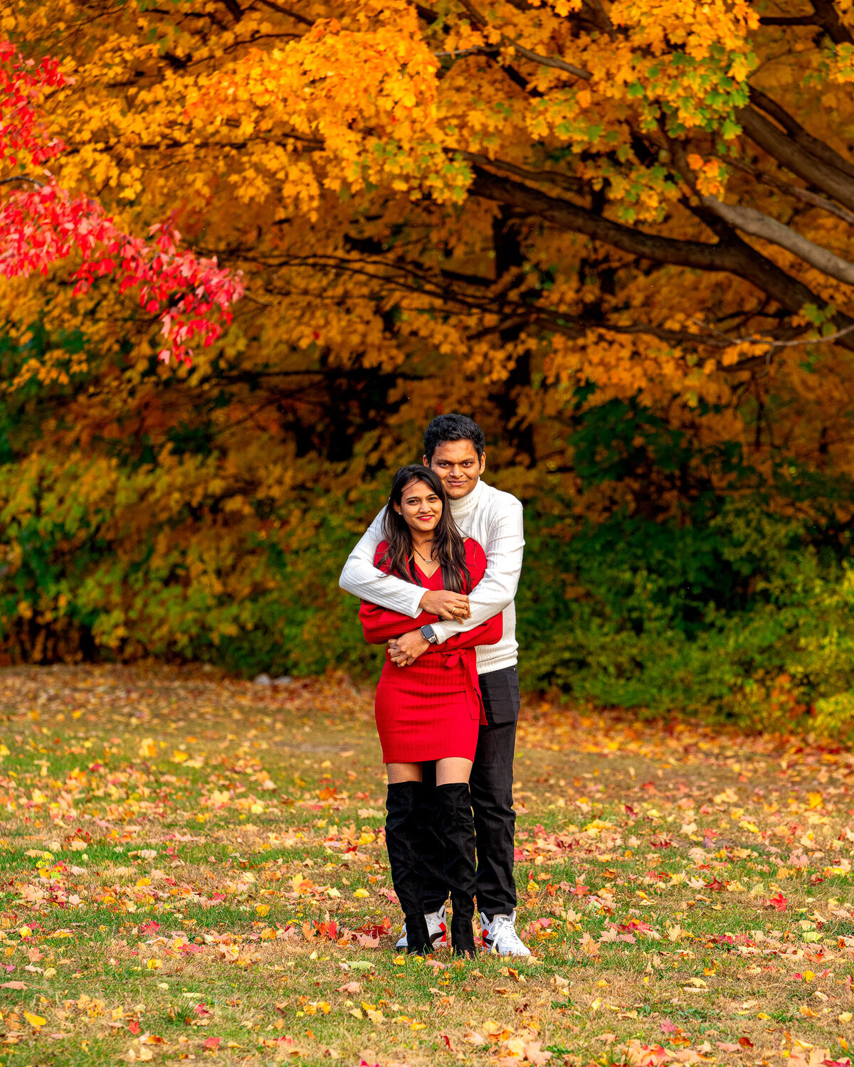 fall color photoshoot in Canton Michigan  PixMemora studio photography