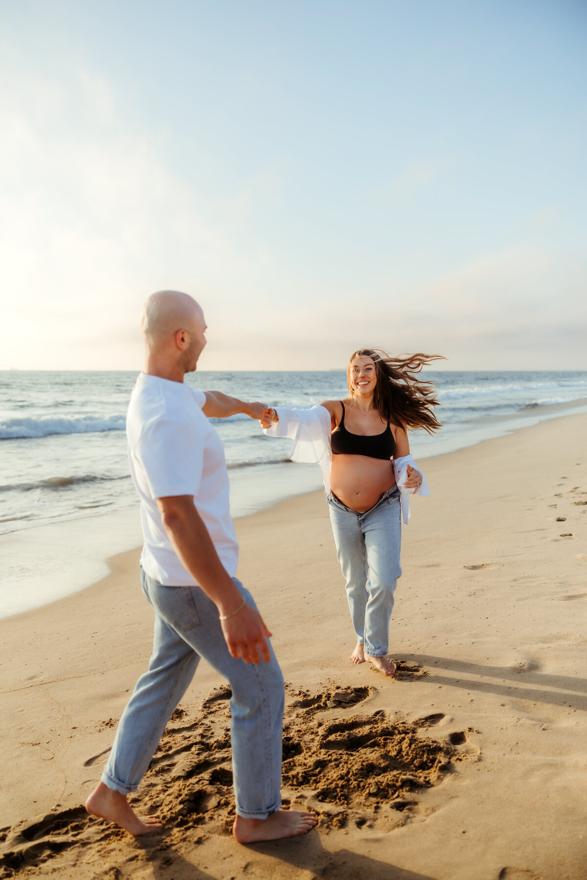 hermosa beach maternity photographer 12