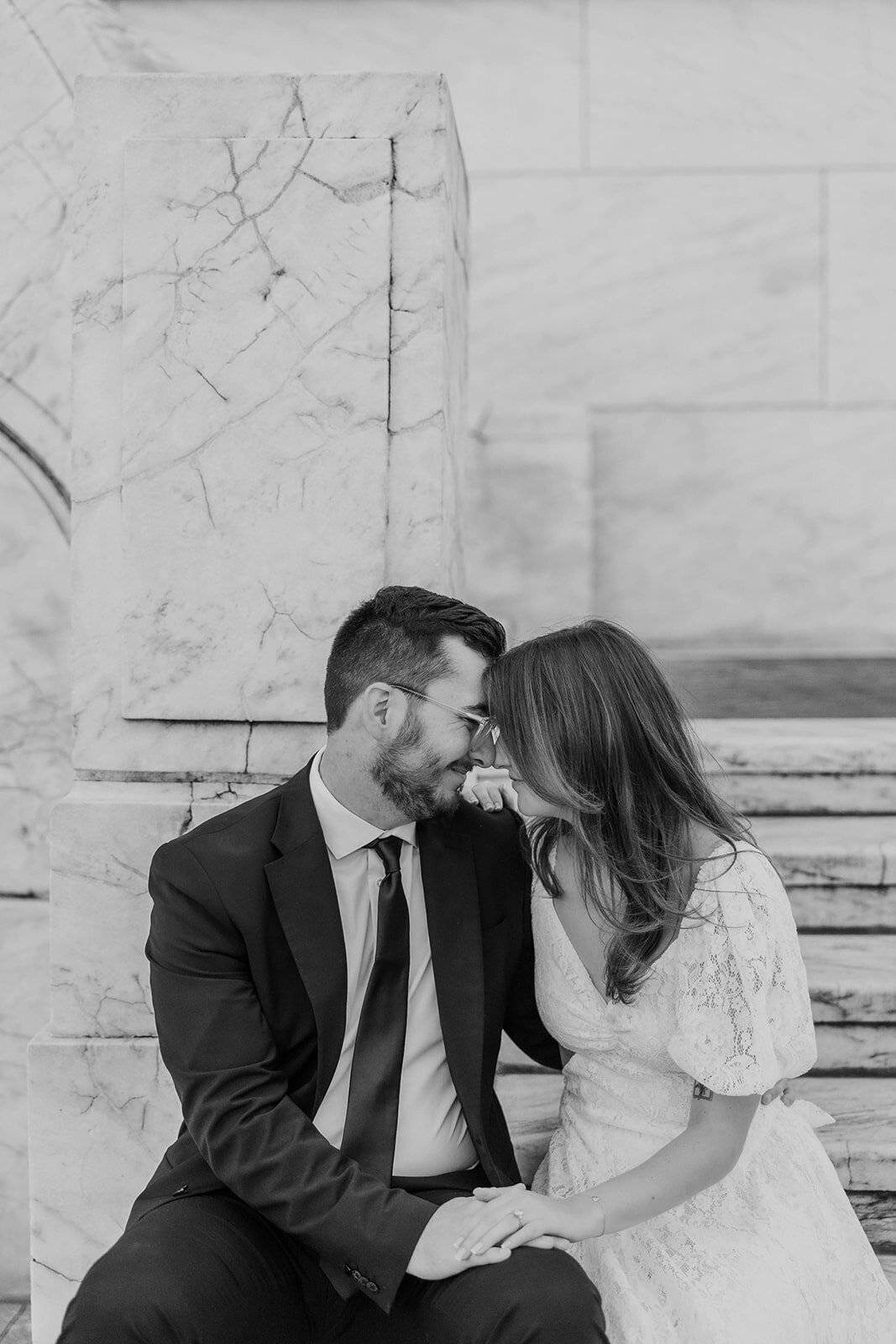 DIA Detroit Institute of Arts Engagement Session Detroit Michigan K. E. Rogers Photography-137