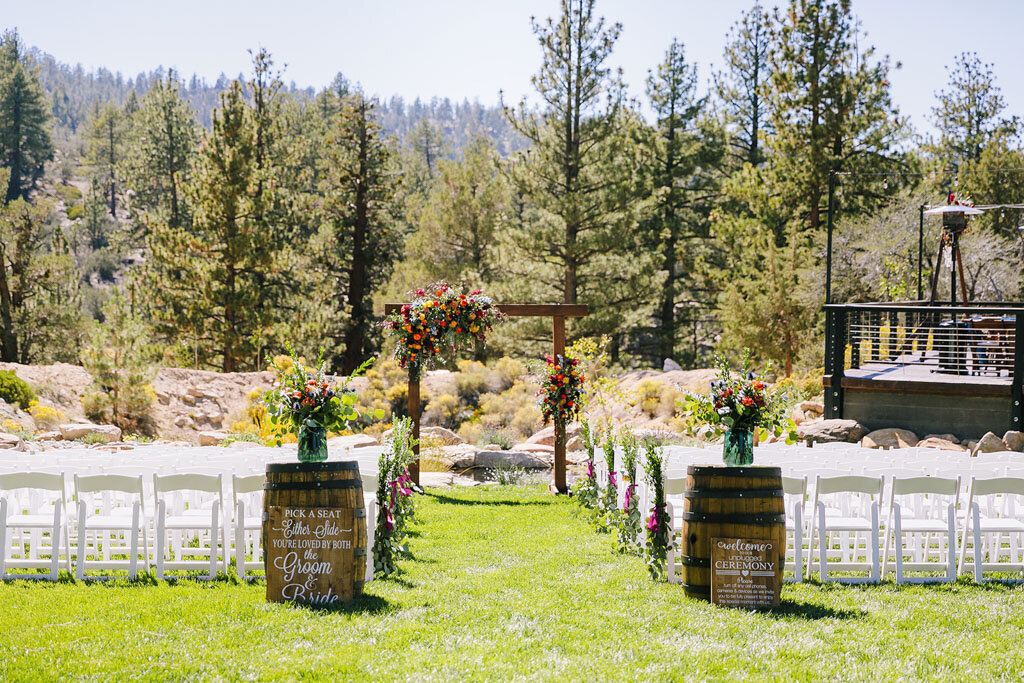 Ceremony site at Cienaga Creek Ranch