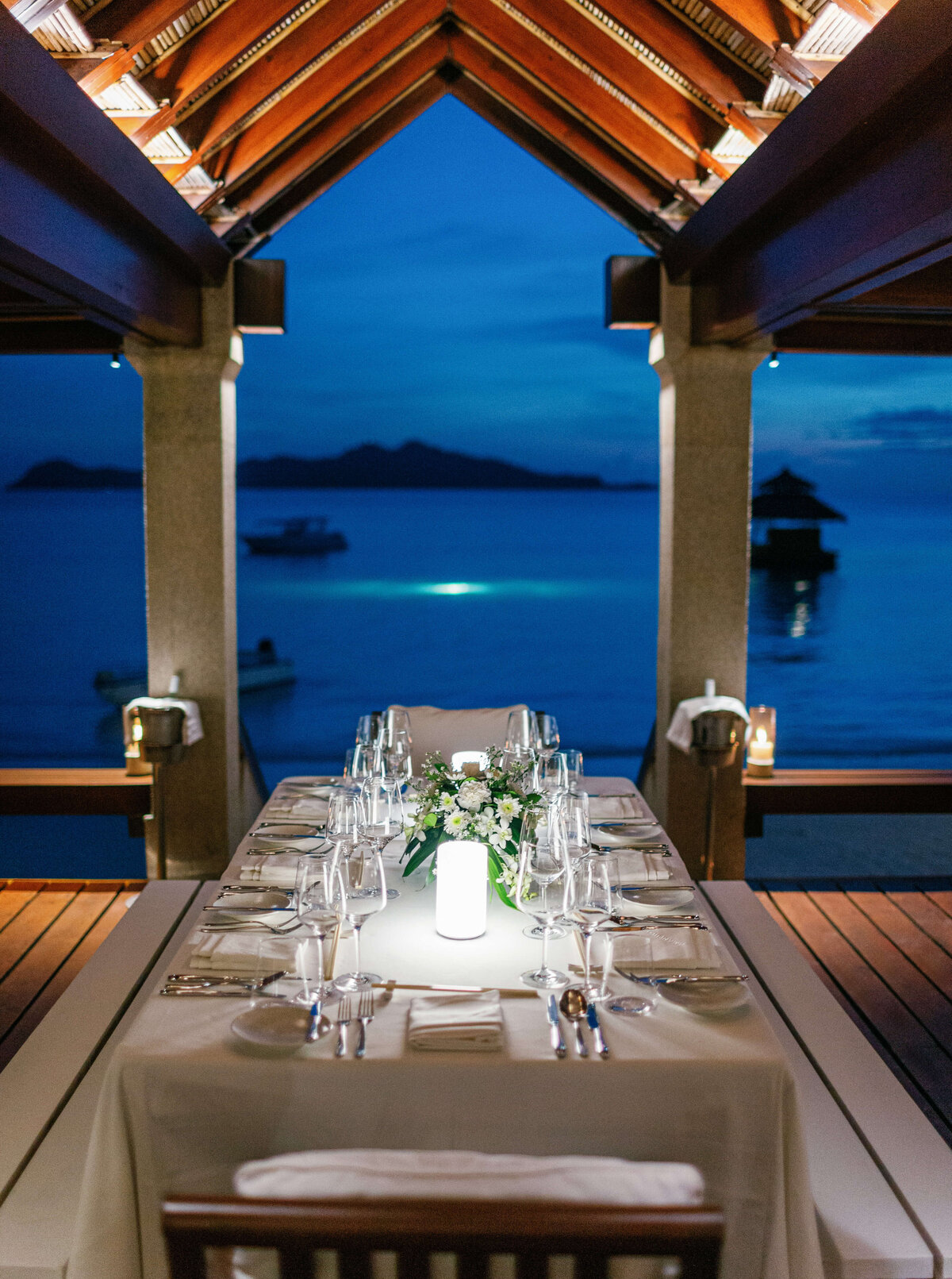 Amanpulo Philippines Wedding Tablescape