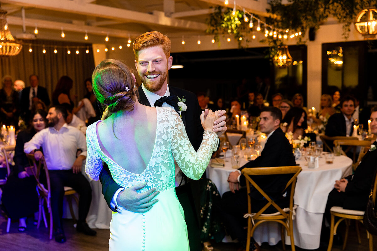 First dance in pavilion at Roche Harbor Resort