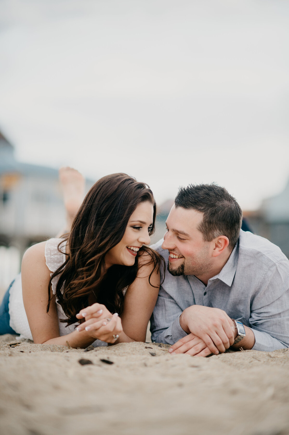 Maine wedding photographer Kim Chapman does engagement shoots as well