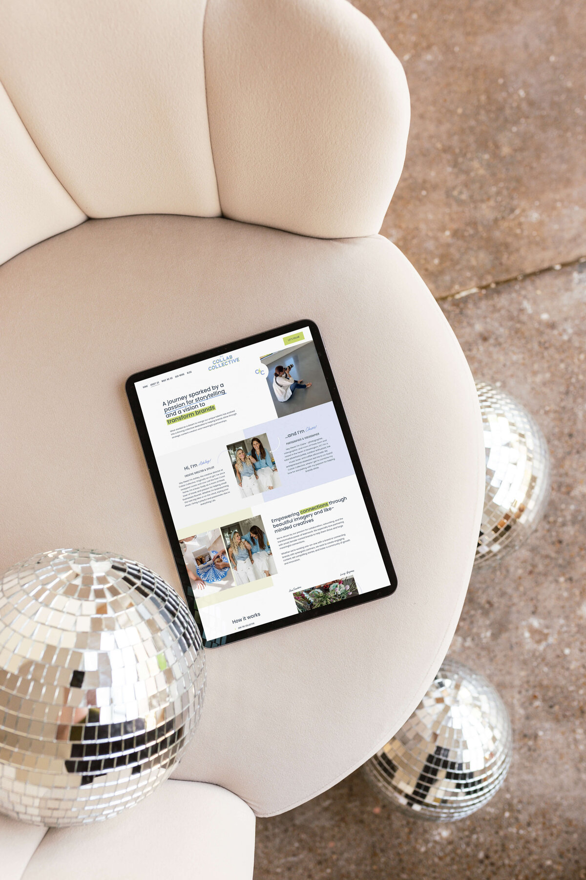 dmv photographers branding with a responsive showit web design tailored for small businesses