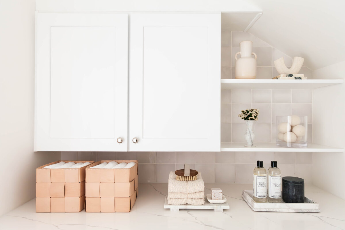Chic + Functional Laundry Room Design | Deni + Dove Interiors – Short Hills, NJ