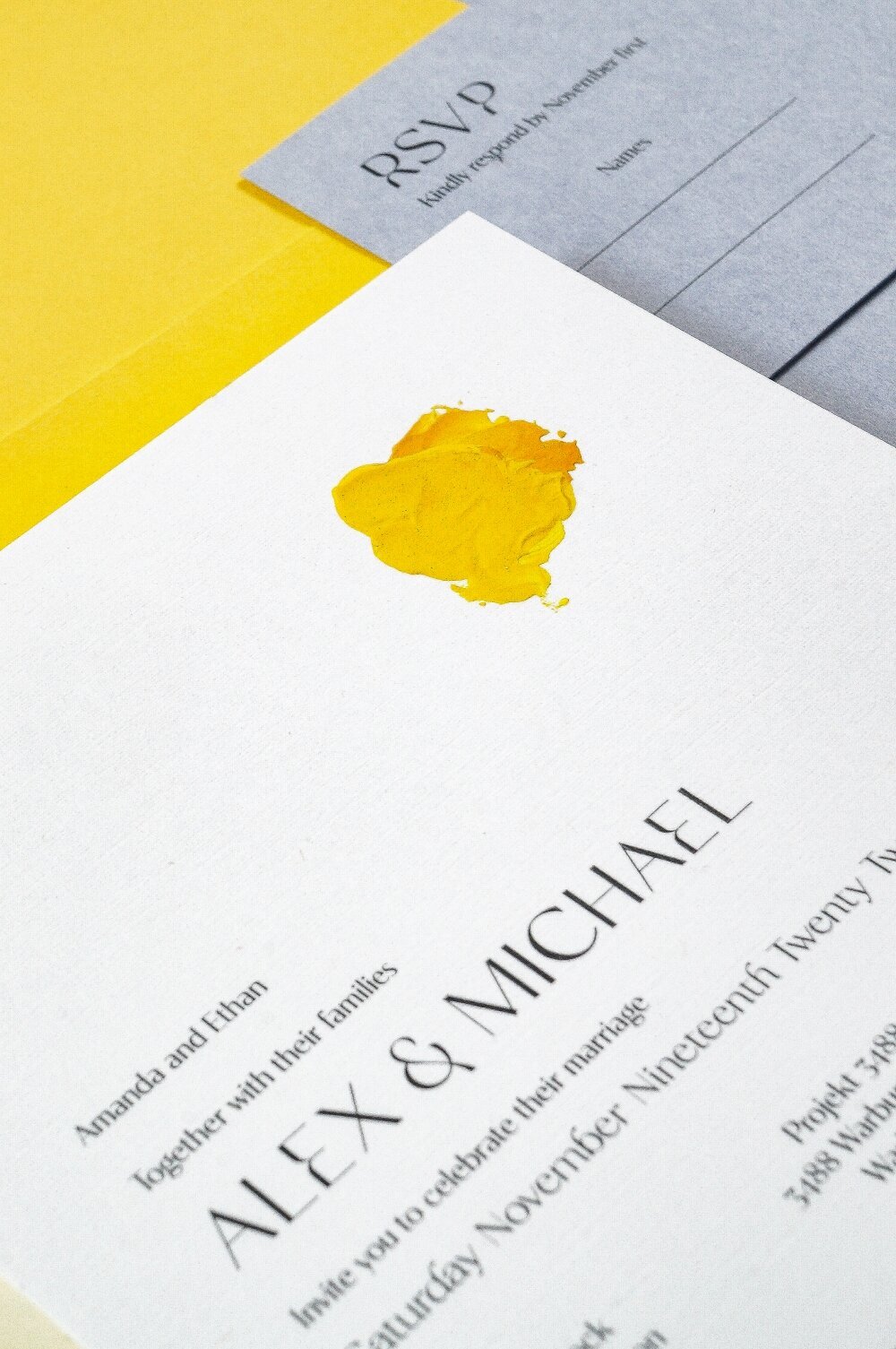 Yellow-and-blue-wedding-invitations