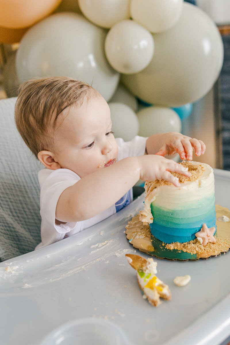 cake smash for 1st birthday