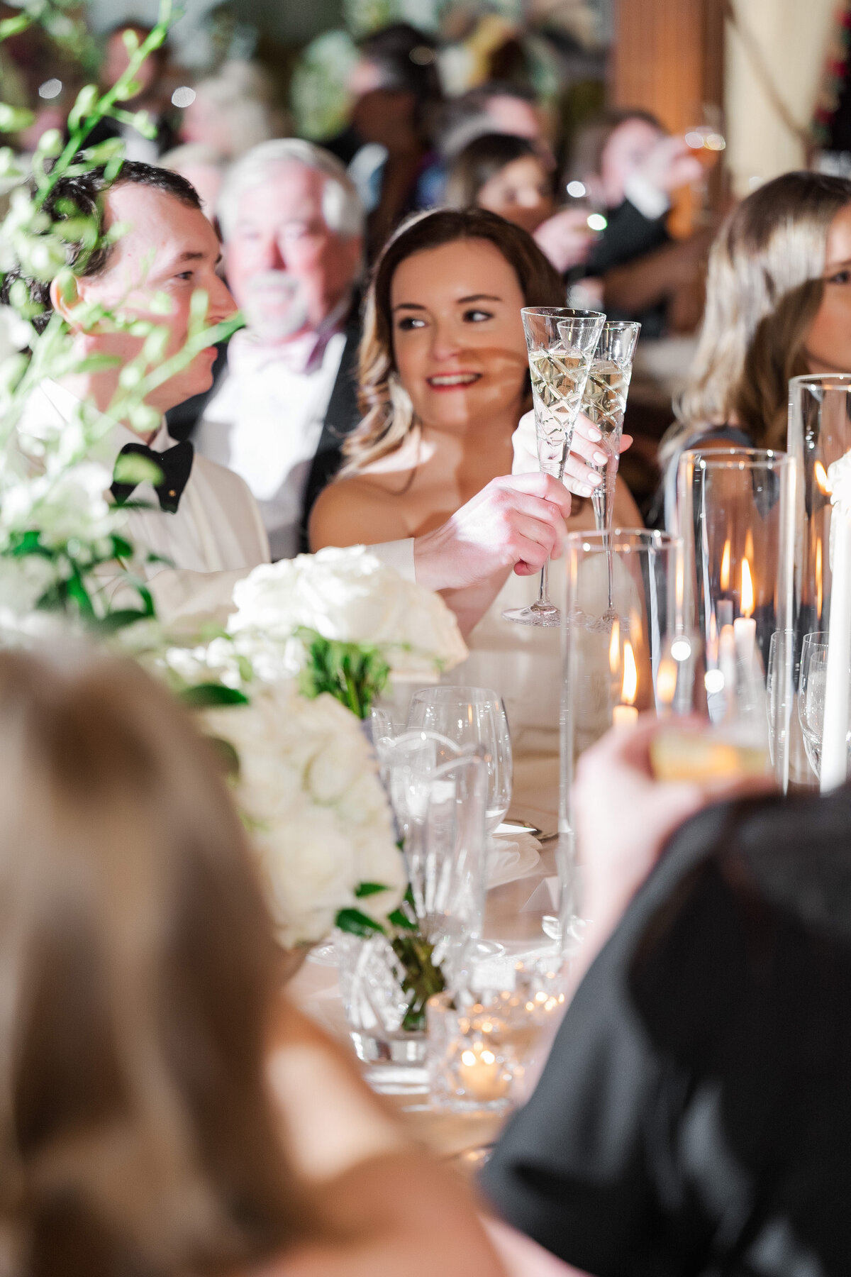 wedding toasts at event duquesne club