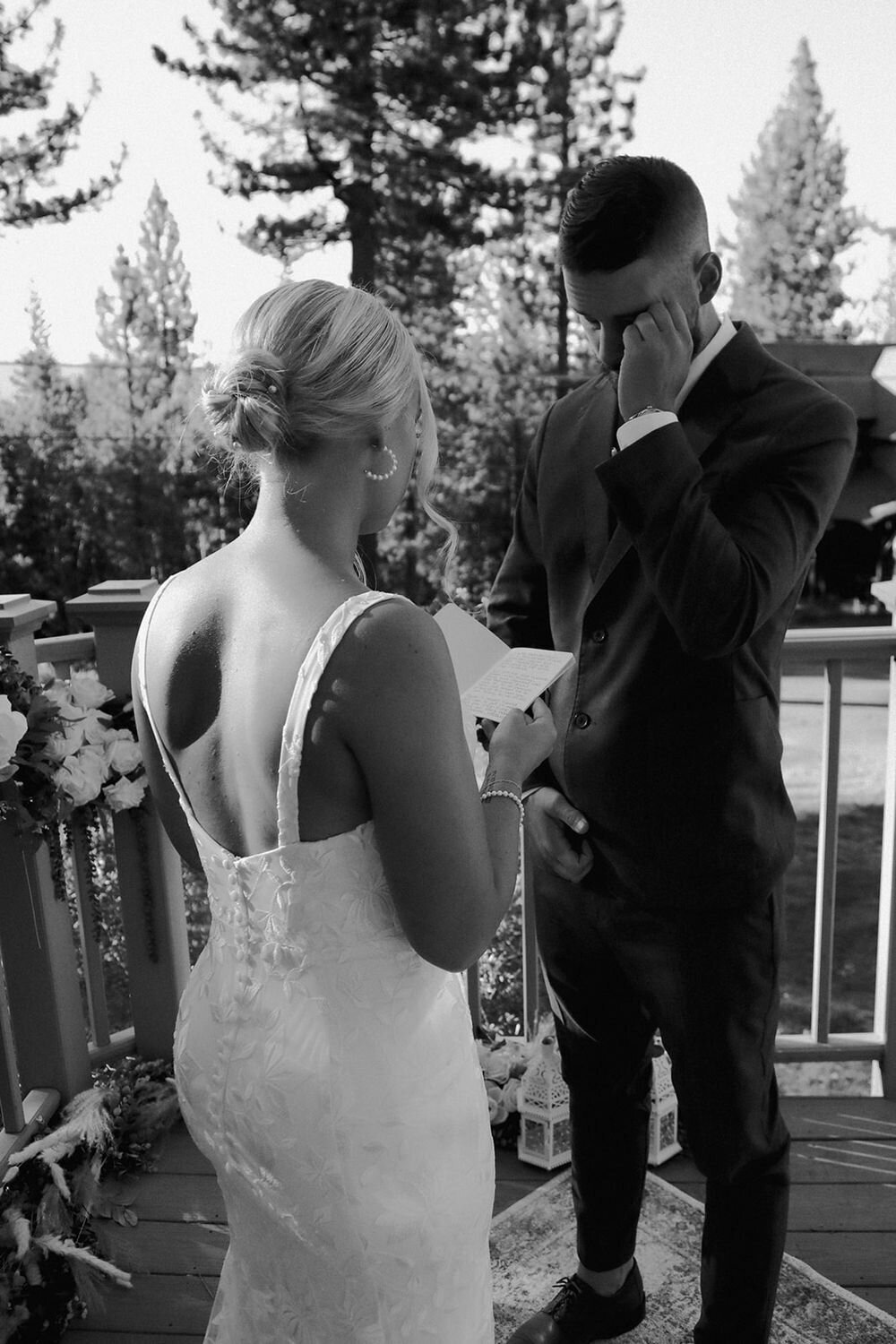 Haley + Taylor South Lake Tahoe Backyard Beach Elopement24