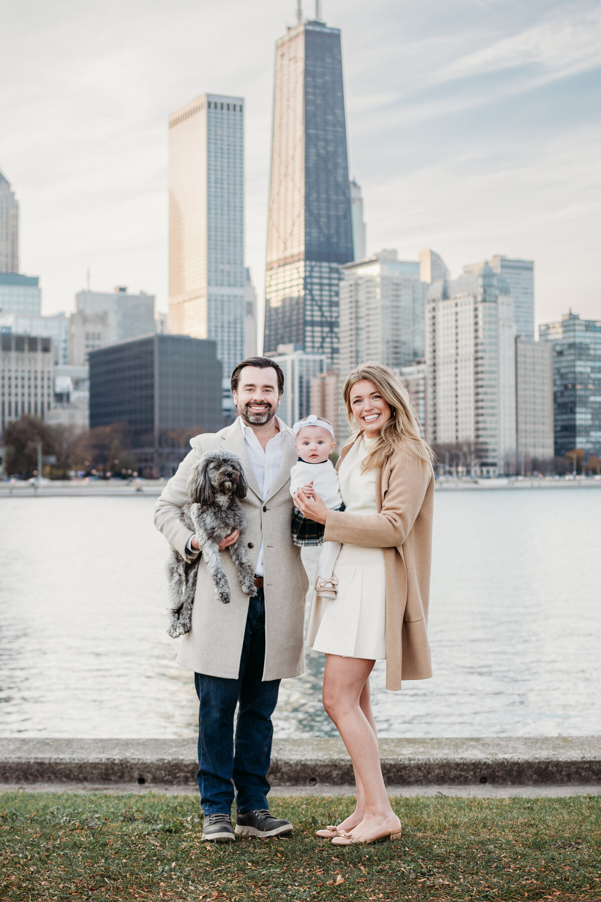 Family portrait in Chicago IL