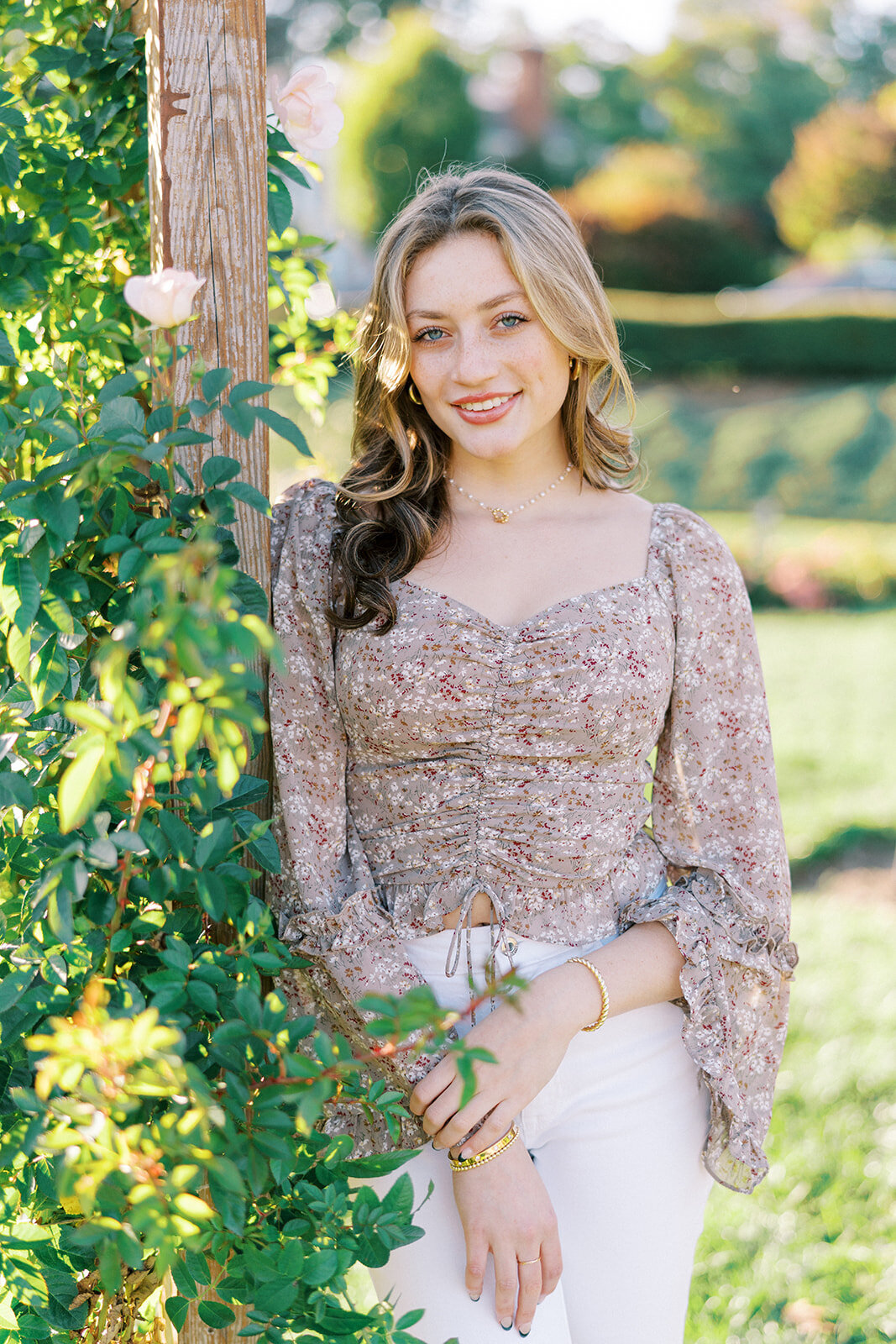 Aubrey Allentown Rose Garden Senior Pictures-02930