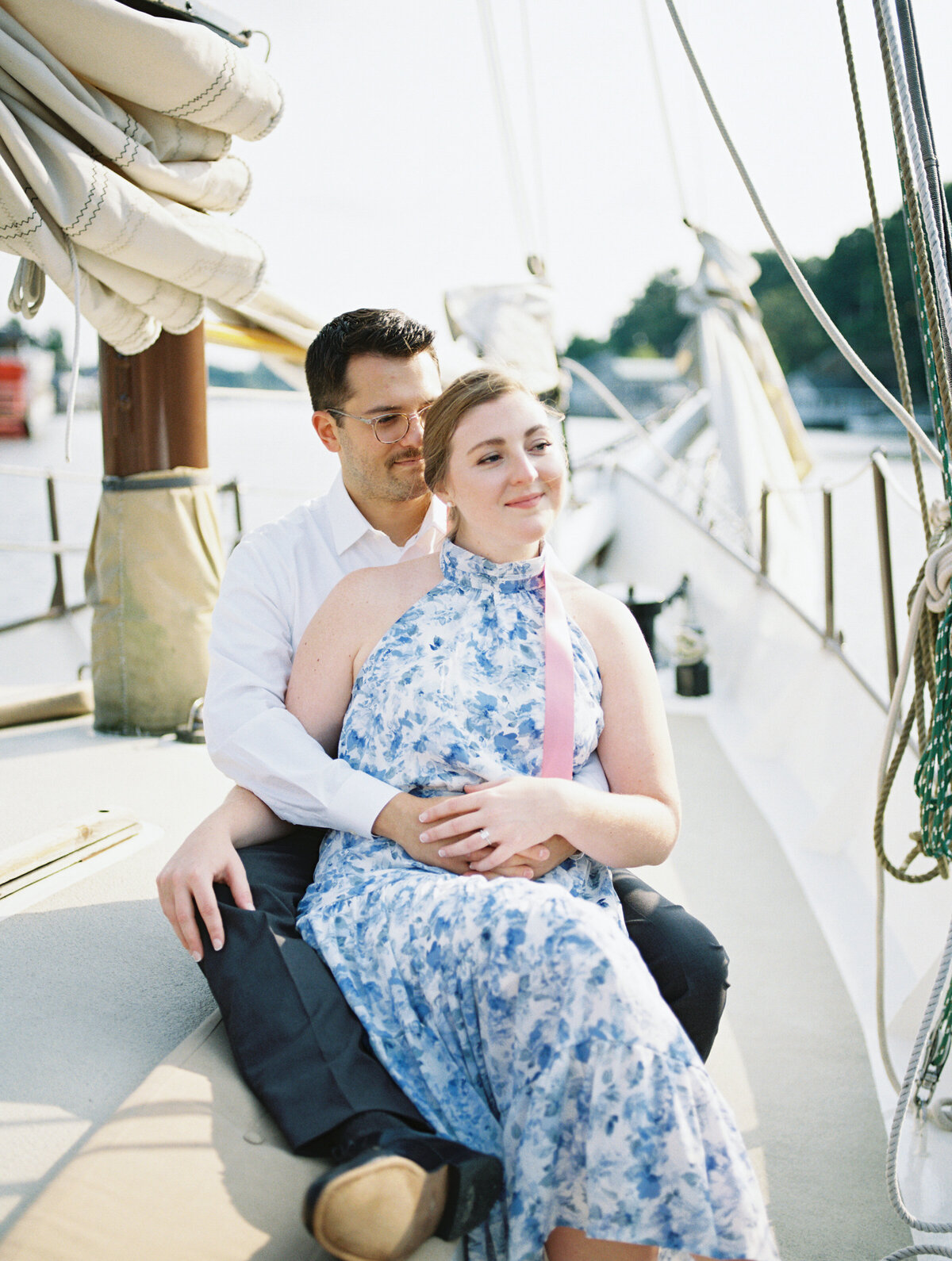 SailboatEngagementSessionOnLakeMichigan-55
