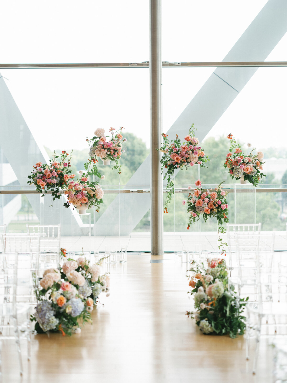 Colorful Ceremony Setup