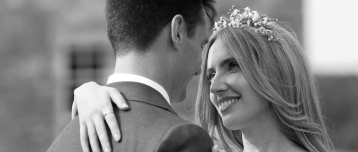 Cover for wedding film at Came House