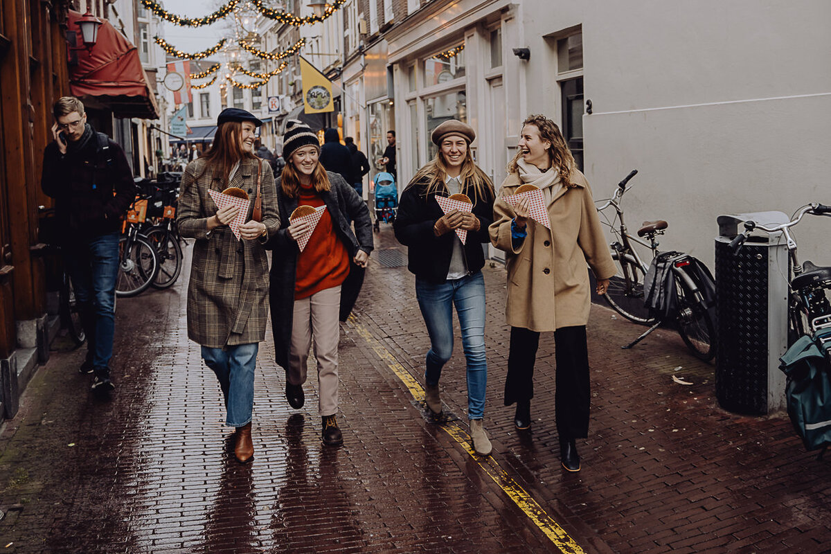Meidenuitje in Gouda met siroopwafels van Van Vliet