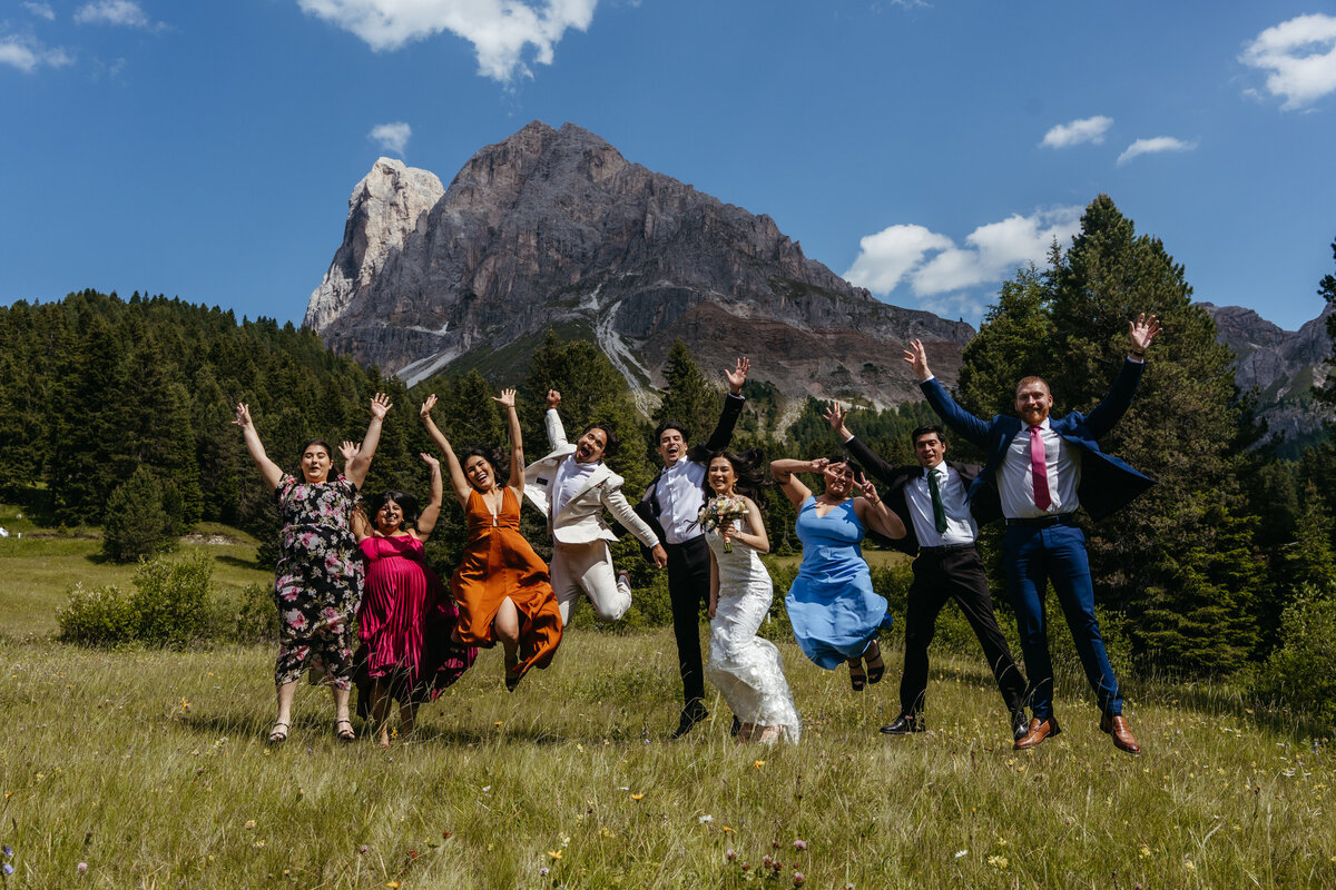 Passo delle Erbe Elopement Dolomites -38