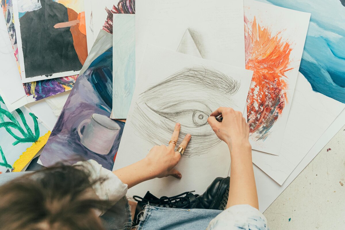 Showit Template for Fine Artists2