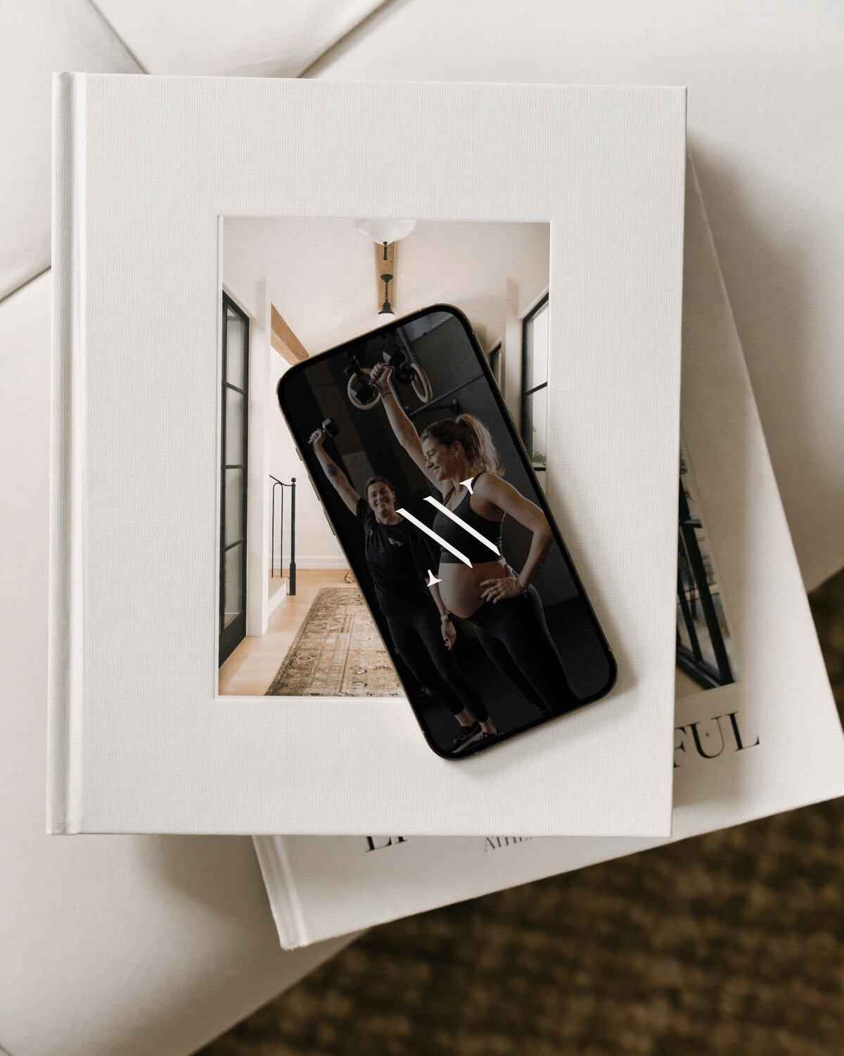 Elegant woordlogo voor Nadia ten Wolde Photography