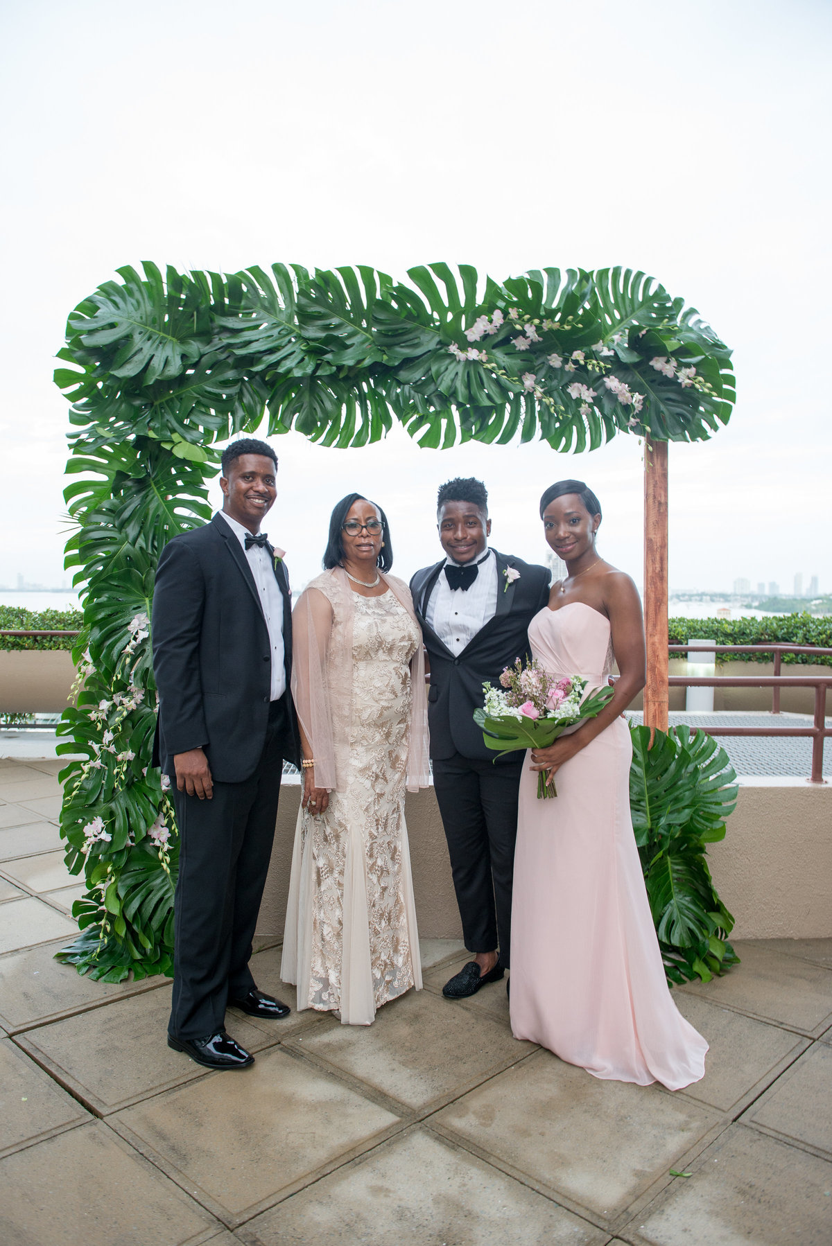 NFL Miami Dolphins Brandon Radcliff ShaKyra Radcliff Briza on the Bay Wedding Andrea Arostegui Photography-192