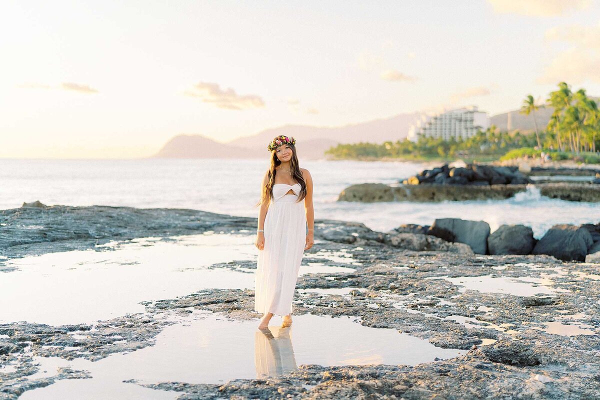 Ko Olina Senior Portrait Photographer Oahu Hawaii Addison Hama-138