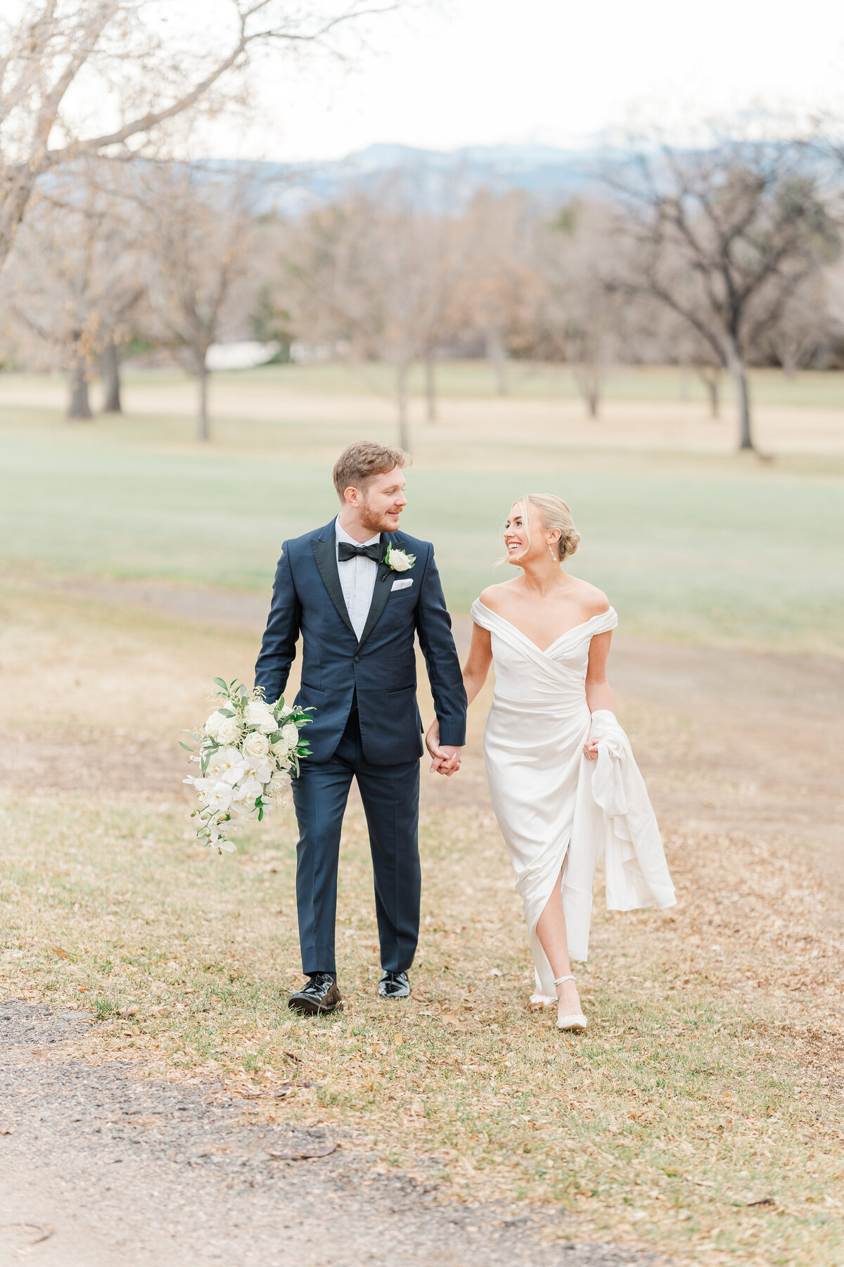 Wellshire Denver Colorado Classic Winter Wedding Elena Spraguer Photography 0025