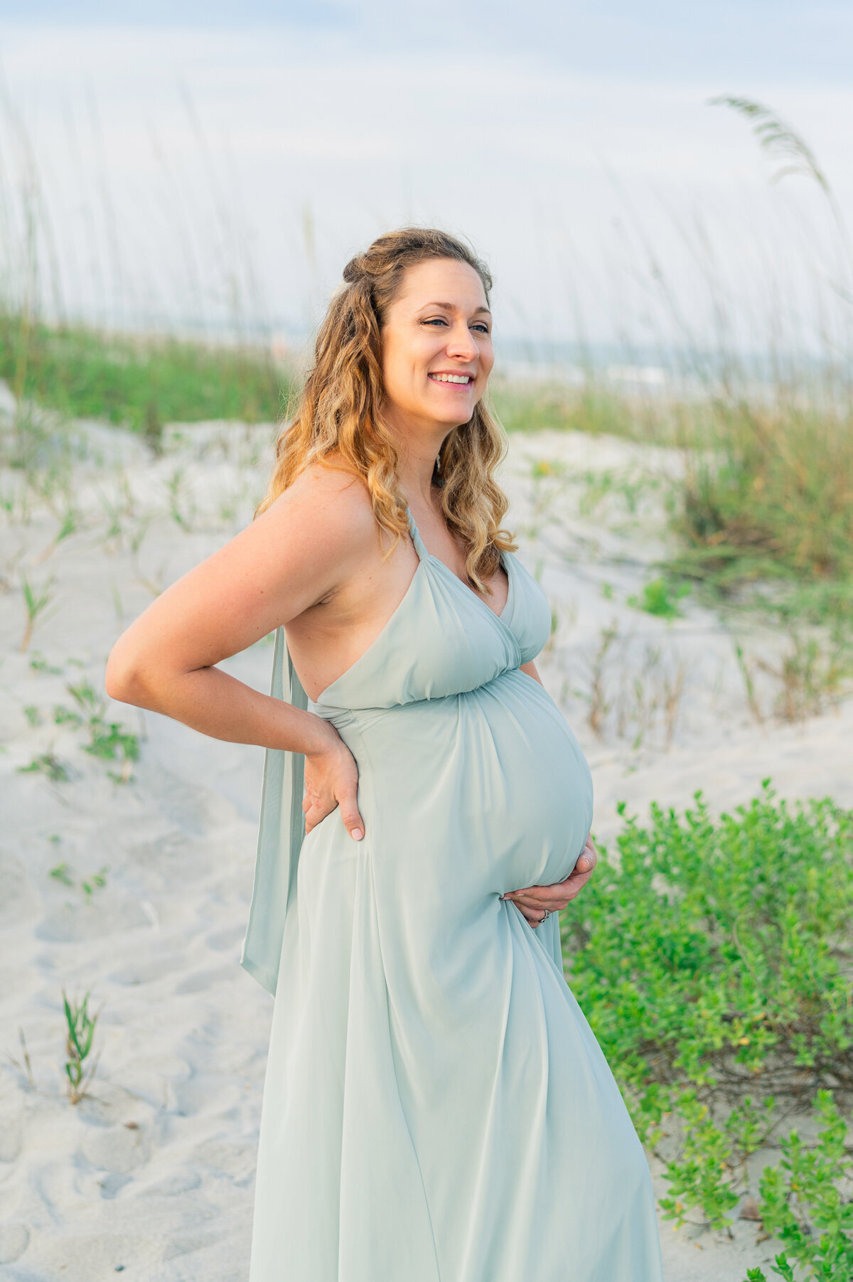 AL | Beach Maternity | Lisa Marshall Photography-5