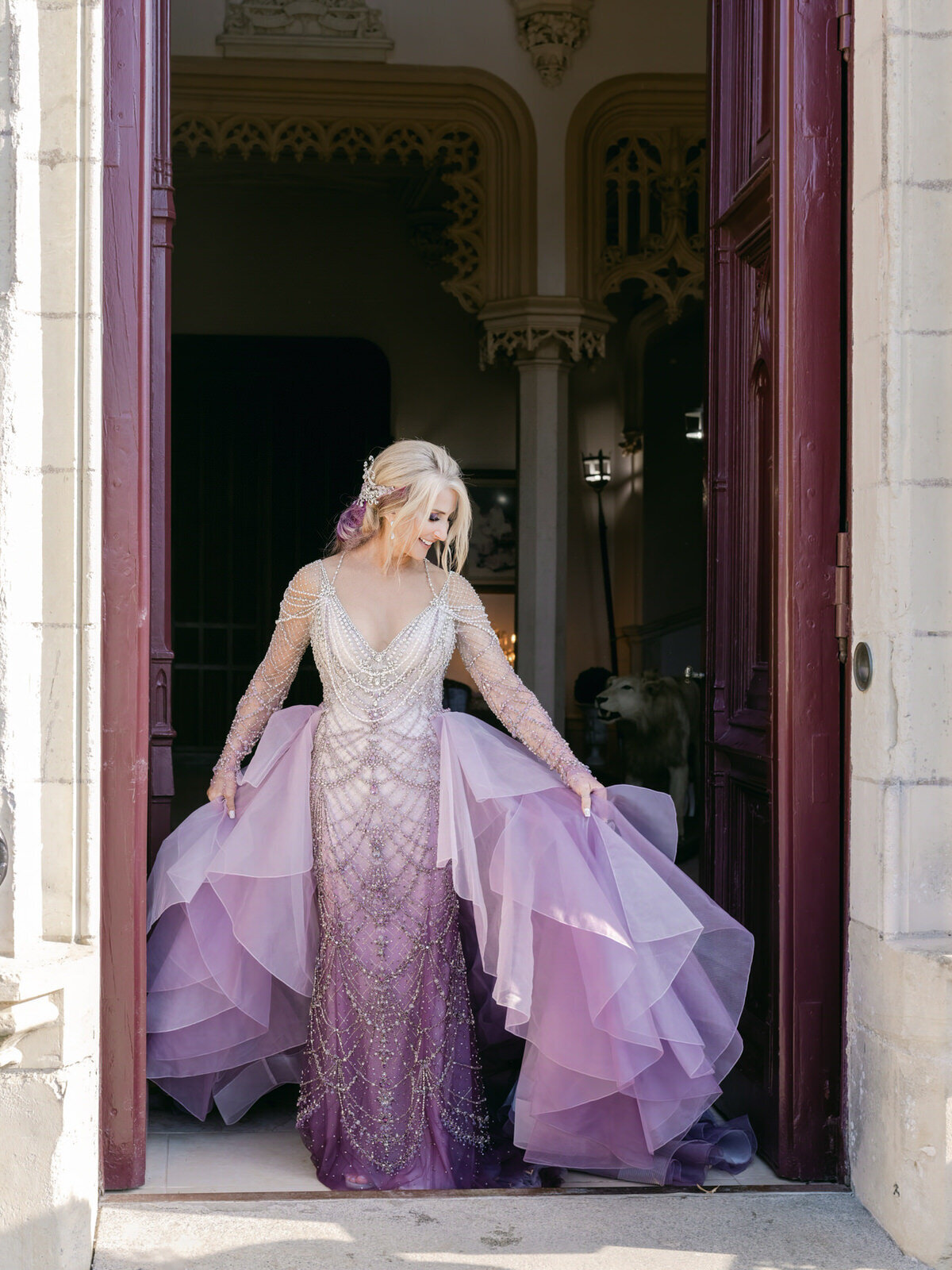 Marchesa wedding gown - Serenity Photography - 28