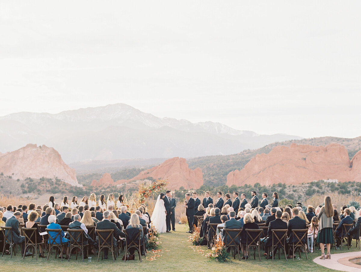 Garden of the Gods wedding