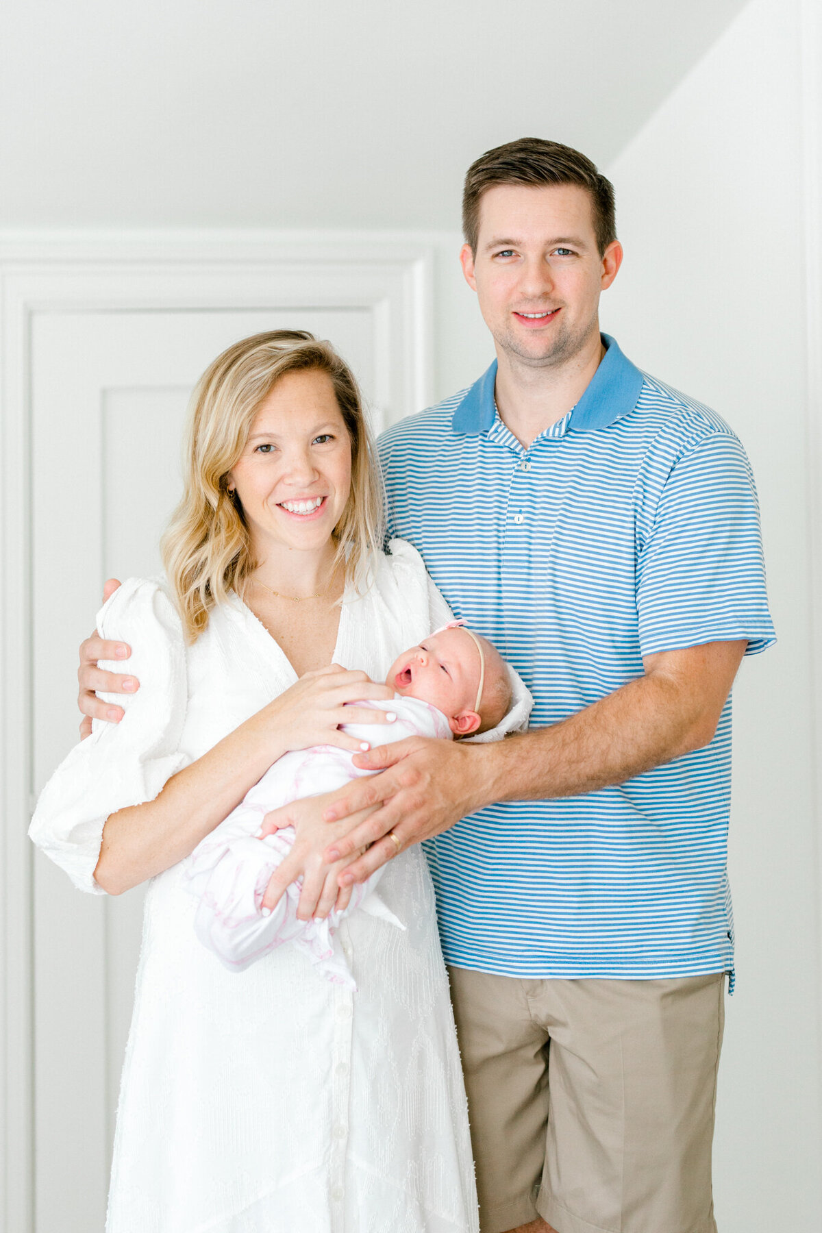 Neal Family Newborn Session | In-Home Newborn Lifestyle Session | Sami Kathryn Photography | Dallas Portrait and Newborn Photographer-1