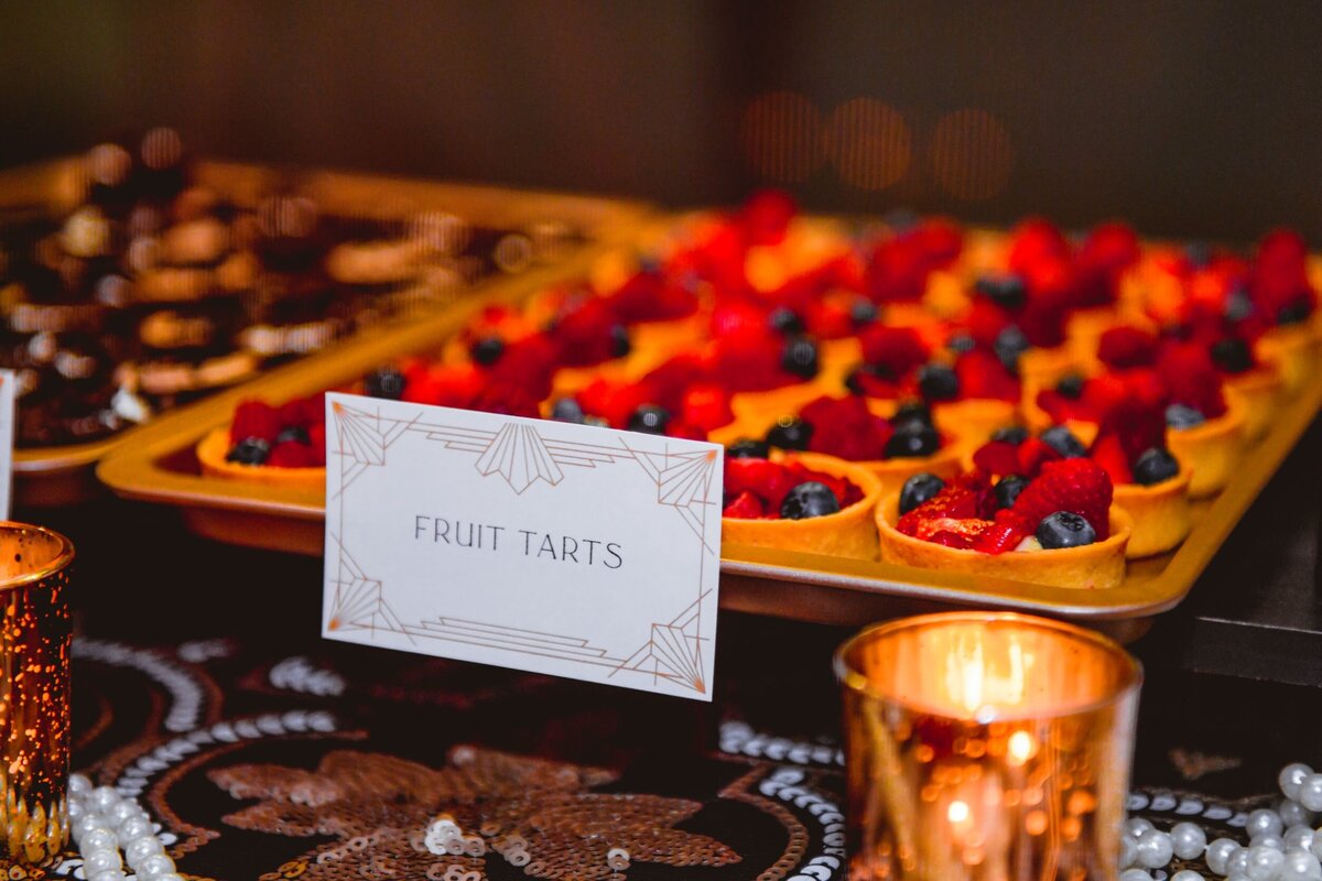 37 - Mahaffey Theater Wedding Dessert Station - Tampa Bay Wedding Planner