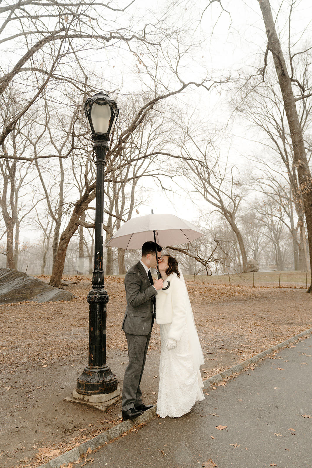 Intimate winter wedding at Central Park NYC | Oduma photography-209