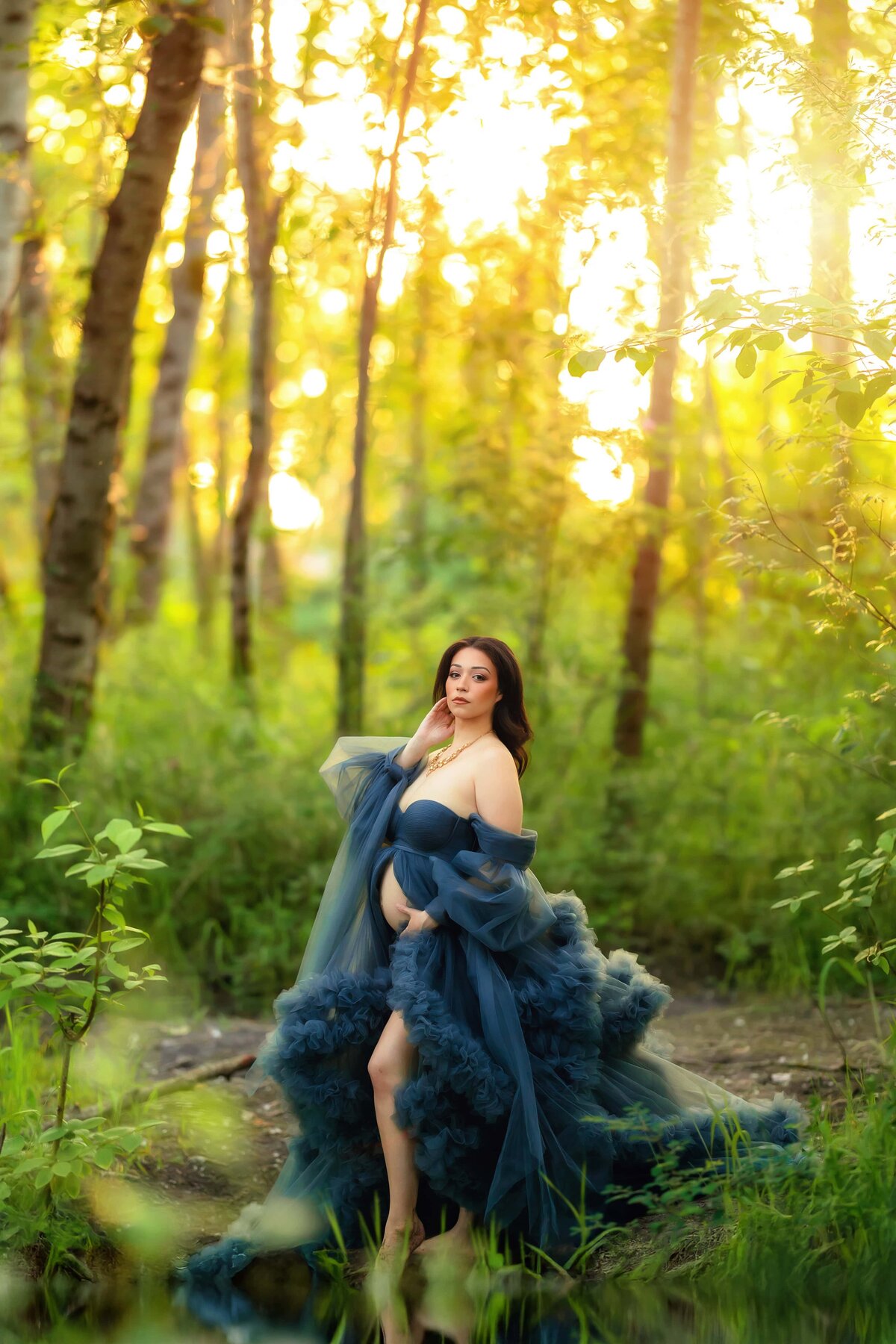 Chicago maternity client closet