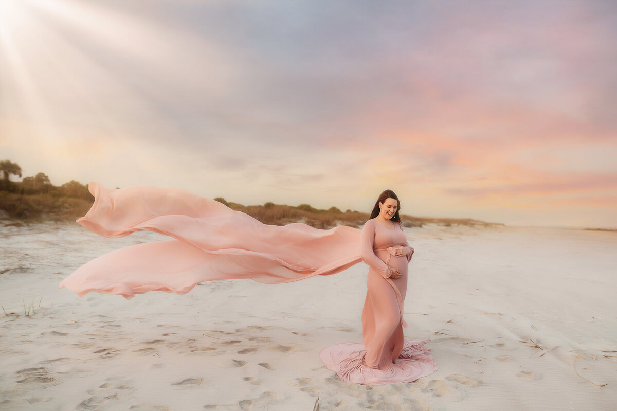 Babymoon in Charlesrton, SC Maternity Photos