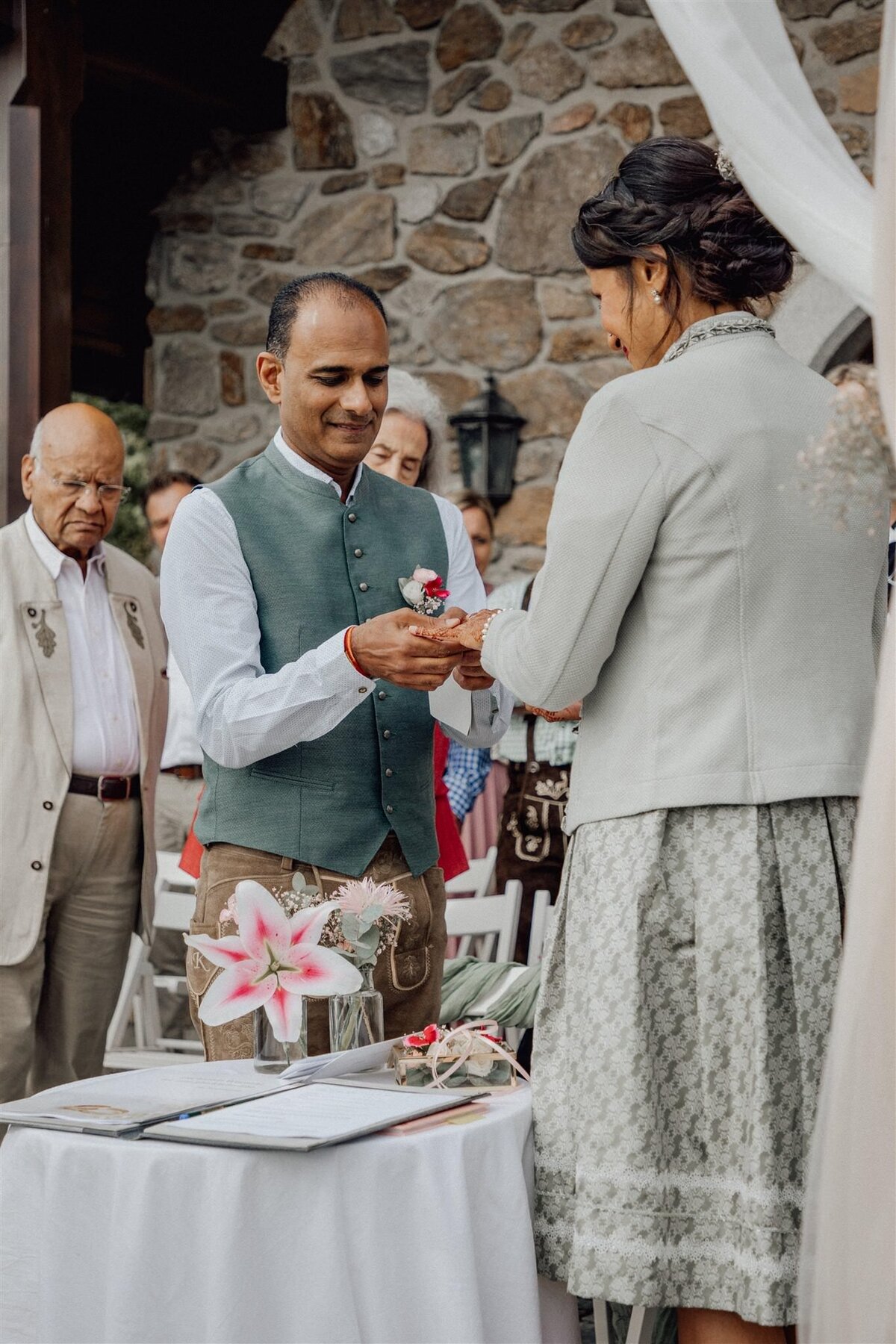 Heiraten in Tracht Bayerischer Wald