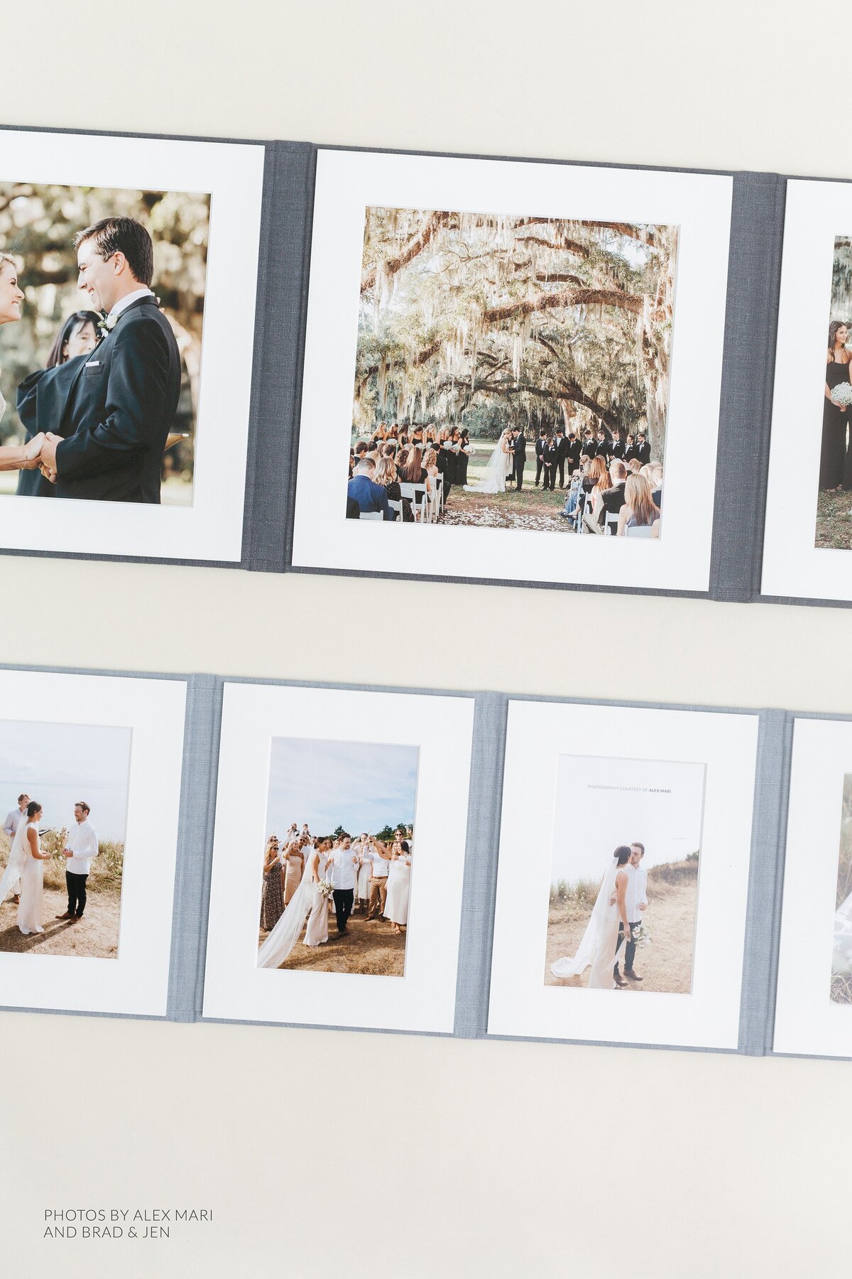 RedTree-Albums-Alex Mari, Brad & Jen, Matted Folio Album, Matted Folios-093