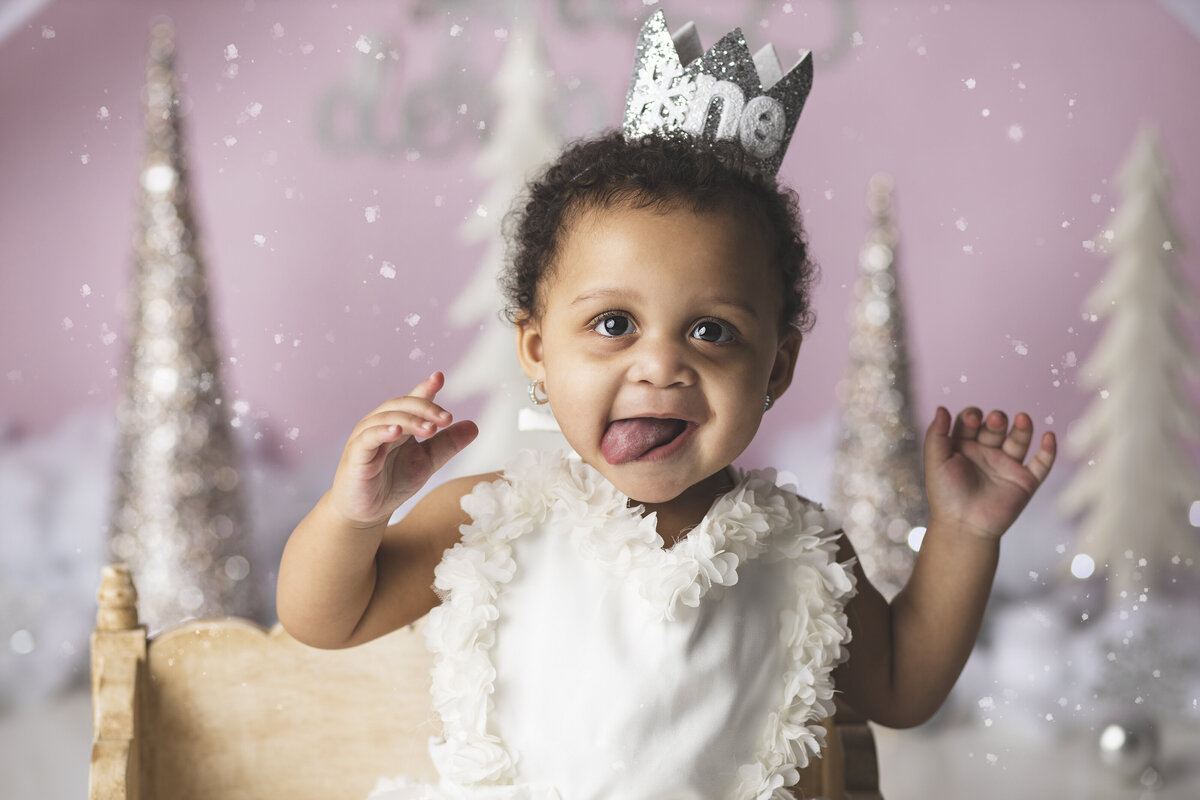 cake smash photography in Fayetteville Georgia
