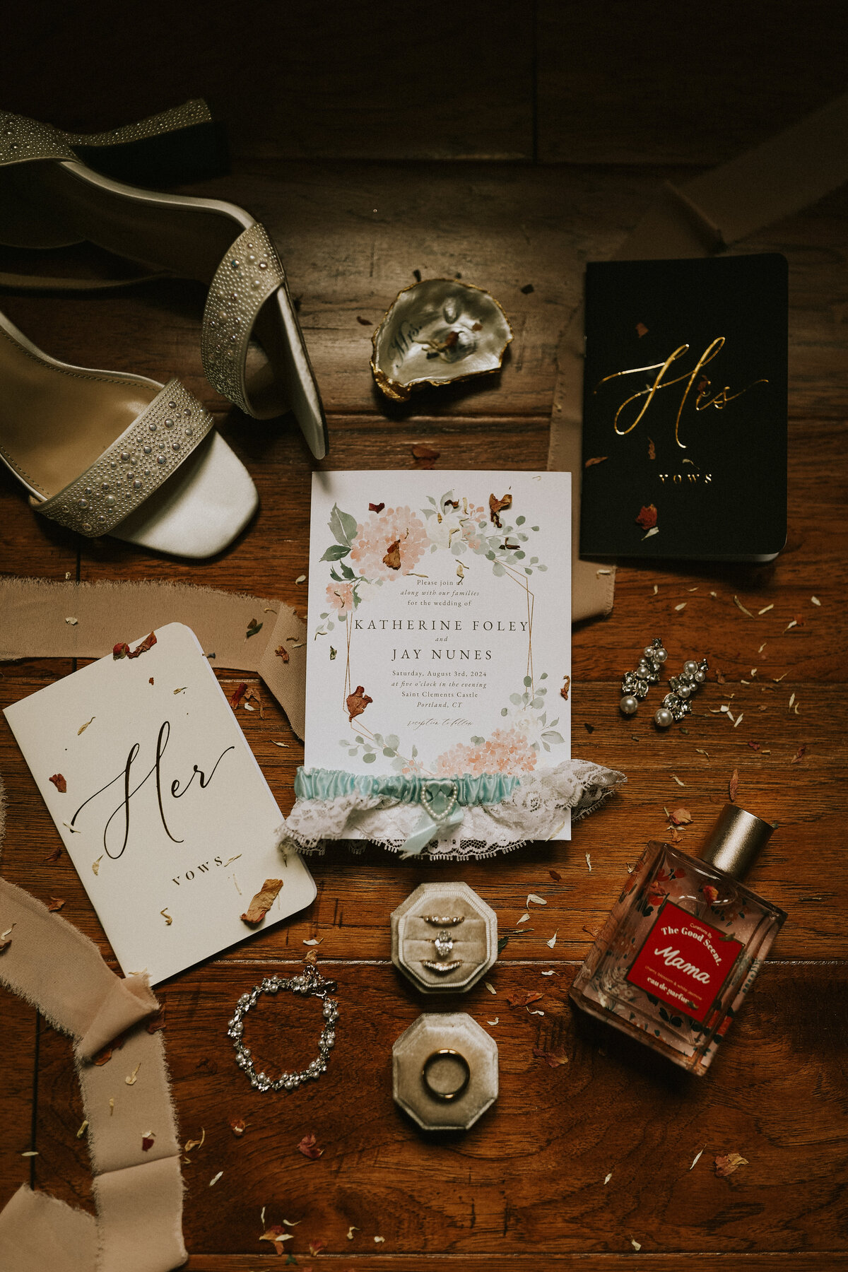 wedding-detail-flatlay-saint-clements-castle