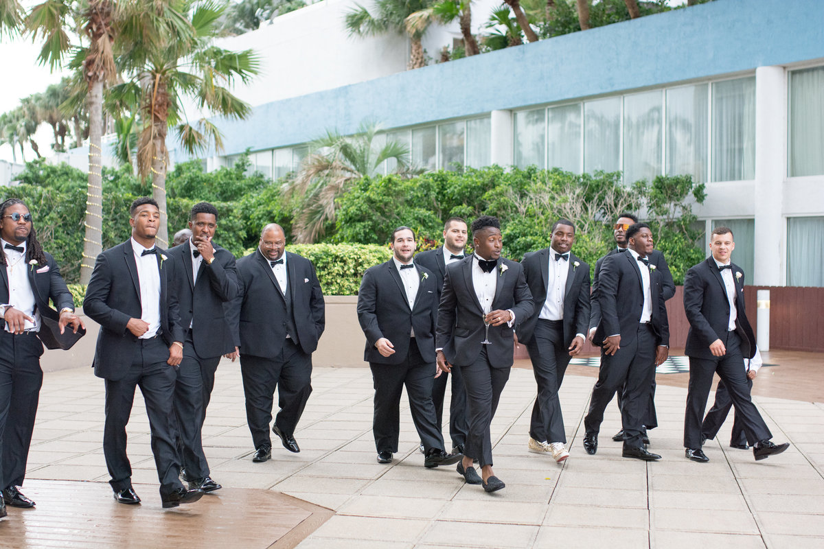 NFL Miami Dolphins Brandon Radcliff ShaKyra Radcliff Briza on the Bay Wedding Andrea Arostegui Photography-166