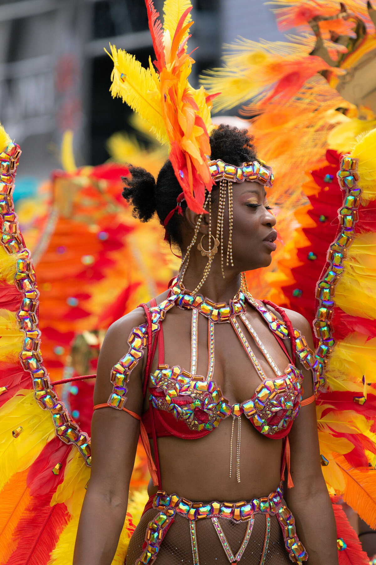 Photos of Masqueraders from Toronto Carnival 2023 - Sunlime Mas Band - Medium Band of The Year 2023-239