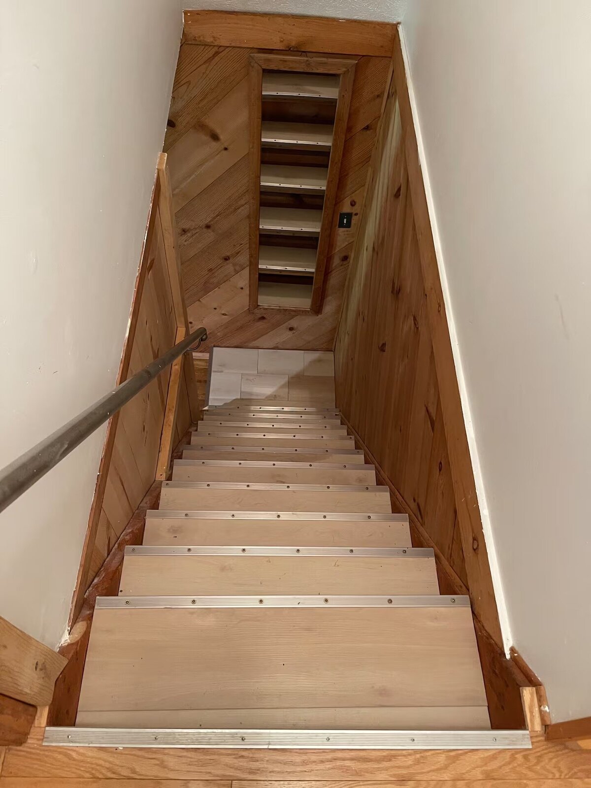 Stairs to second floor